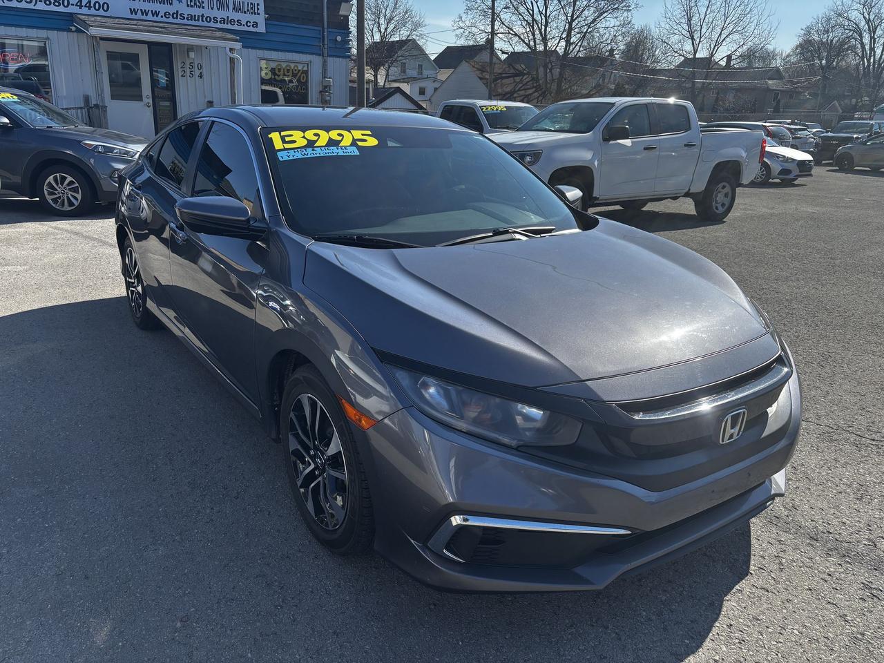Used 2019 Honda Civic LX, Alloy Wheels, Lane Departure Alert, Htd. Seats for sale in Kitchener, ON