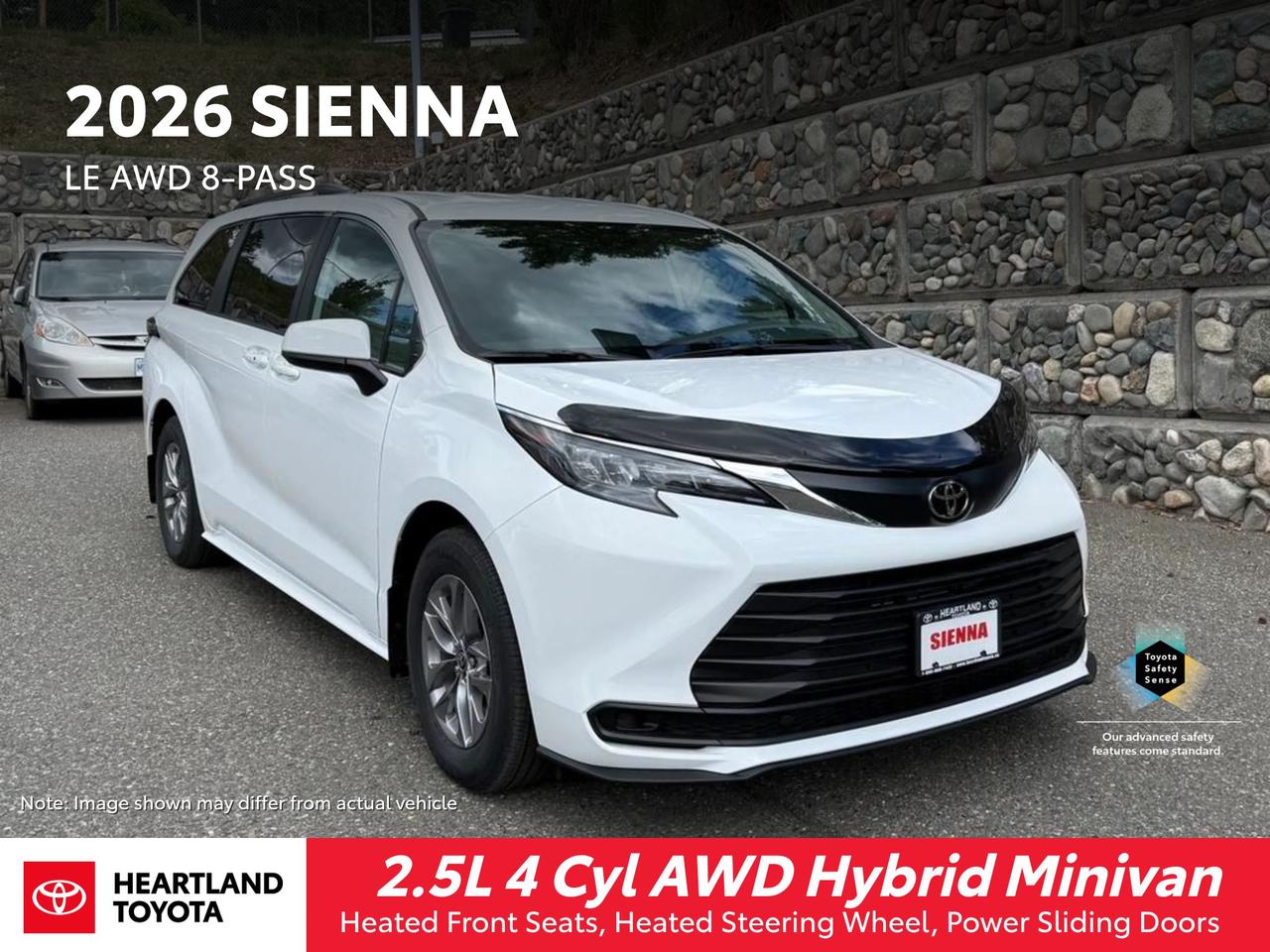 2026 Toyota Sienna Hybrid LE AWD