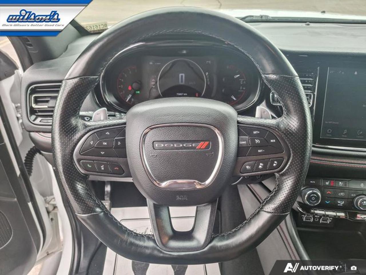 2024 Dodge Durango GT Plus AWD | Leather | Sunroof | Nav | Blacktop Pkg | Trailer Brake Control | Cooled Seats & More ! Photo
