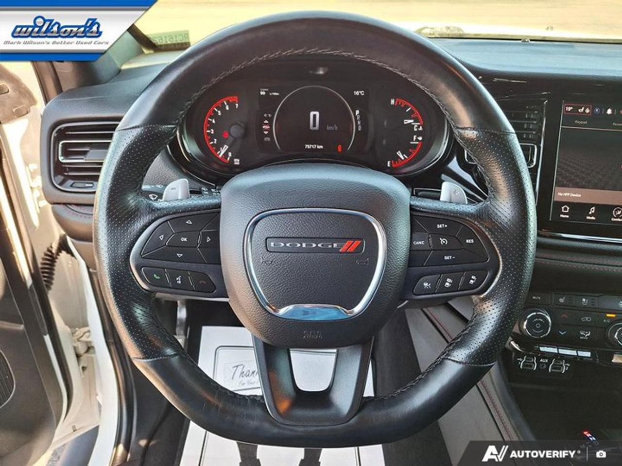 2024 Dodge Durango GT Plus AWD | Leather | Sunroof | Nav | Blacktop Pkg | Trailer Brake Control | Cooled Seats & More ! Photo