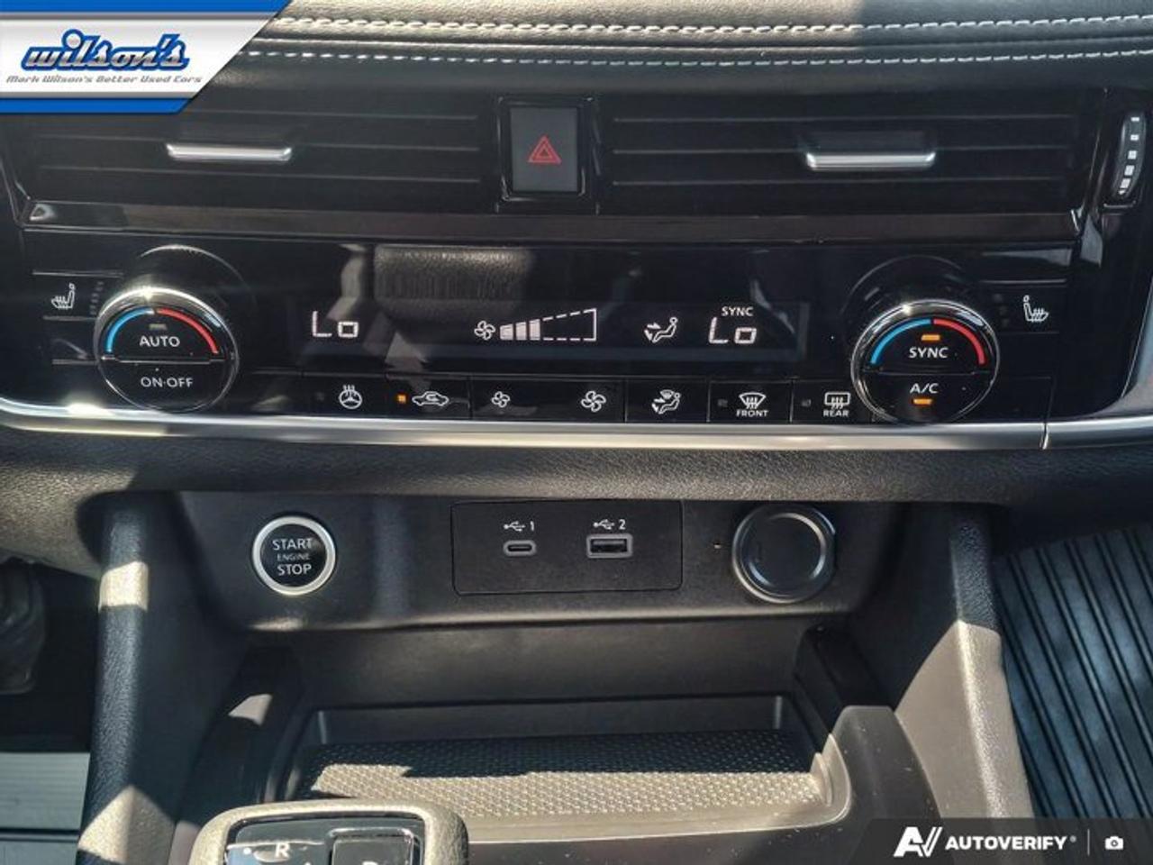 2022 Nissan Rogue SV Premium AWD | Leather | Sunroof | 360 Camera | Heated Steering + Seats | CarPlay + Android & More Photo