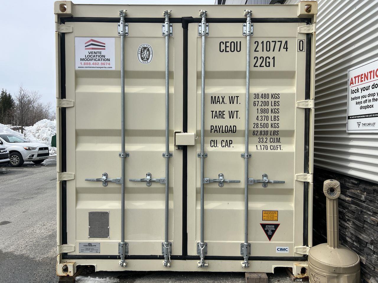 2021 - DELUXE MOBILE OFFICE 20FTX8FT CONTAINER Heat, Air Conditioner!!! Photo2