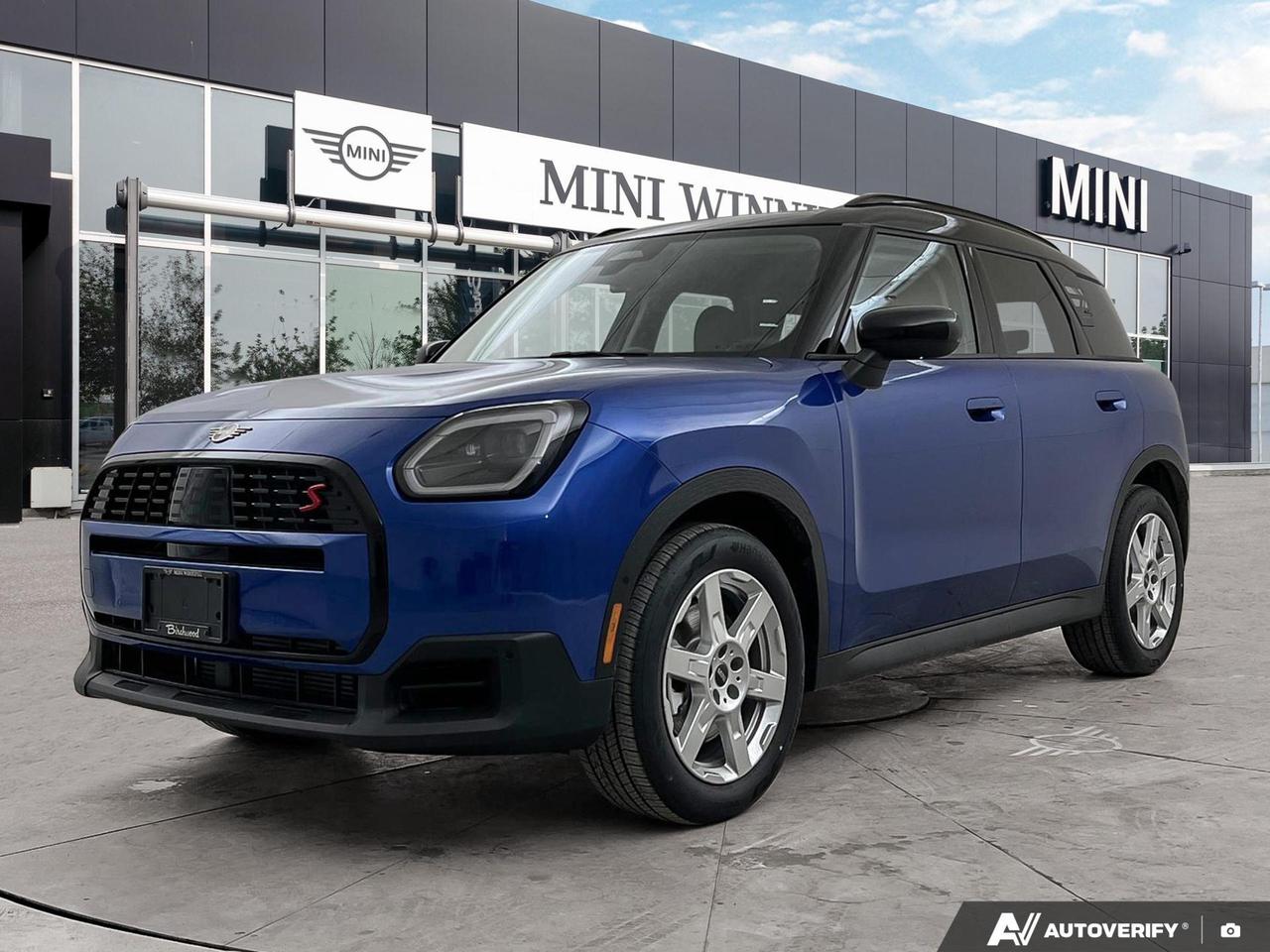 The 2026 MINI Countryman Cooper S in Blazing Blue Metallic is a turbocharged AWD compact SUV that blends performance with everyday practicality  and this Premier Line example takes it further with the Comfort Package, panoramic sunroof, and a feature set that punches well above its class.

Key Features:
- 2.0L 4-Cylinder Twin Power Turbo engine paired with a 7-Speed DCT and full-time AWD for confident, responsive driving
- Premier Line trim with Comfort Package  adding premium touches specific to this build
- Panoramic sliding/tilting glass sunroof with power sunshade for an open, airy cabin
- Heated front seats with 8-way power adjustment and 4-way lumbar support for both driver and passenger
- Wireless Apple CarPlay and Android Auto with voice activation  no cables needed
- Power front seats with driver memory settings, including door mirror positioning
- Dual-zone automatic climate control with voice activation for personalized comfort
- Comprehensive safety suite including Blind Spot Warning, Lane Departure Warning, Front Collision Mitigation, Rear Collision Prevention, and front/rear parking sensors

Ready to experience it for yourself? Visit Birchwood BMW online at www.birchwoodbmw.ca to reserve this vehicle, start your purchase, or book a test drive. Prefer to talk it through first? Reach out to our team  were happy to answer any questions and help you find the right fit.
At Birchwood BMW we know that experience is everything - thats why weve been voted #1 BMW Store in Canada for Customer Satisfaction for the past 3 years.  

Visit us today and see for yourself why were the top-rated luxury dealer in Manitoba on Google. Book your appointment at 204-452-7799. Dealer Permit #9740
Dealer permit #9740