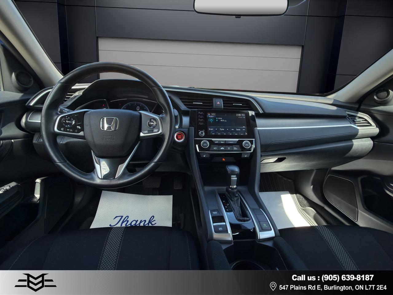 2020 Honda Civic EX - Automatic - 4 Years Warranty Available !!! Photo