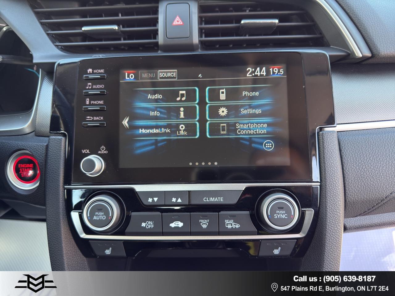 2020 Honda Civic EX - Automatic - 4 Years Warranty Available !!! Photo