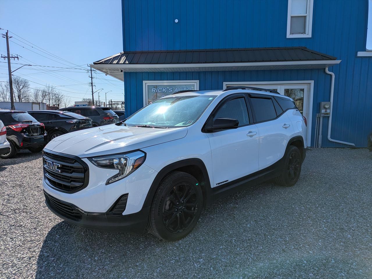 <p class=MsoNormal>This vehicle is offered at Rick&rsquo;s Auto Sales, your Hometown Pre-Owned Sales Centre.<span style=mso-spacerun: yes;>&nbsp; </span>As an Independently Owned and operated Automotive Centre for nearly 20 years, we know our customers are the core of our business.<span style=mso-spacerun: yes;>&nbsp; </span>We pride ourselves on providing our customers with heartfelt service, and Honesty and Integrity is our motto.</p><p class=MsoNormal>** ALL PRICES ARE PLUS HST, LIC, OMVIC & $199 ADMIN FEE** We service what we sell!<span style=mso-spacerun: yes;>&nbsp; </span>The purchase price INCLUDES Certification with a 30-day/1500 km warranty covering any mechanical issues.<span style=mso-spacerun: yes;>&nbsp; </span>Vehicles come standard with ONE key (if we receive more than ONE key, we will include it).<span style=mso-spacerun: yes;>&nbsp; </span>Options to purchase additional warranty and corrosion-free rustproofing are also available.<span style=mso-spacerun: yes;>&nbsp; </span>Financing is available on qualifying vehicles.</p><p class=MsoNormal>We service the entire Niagara Region and beyond!<span style=mso-spacerun: yes;>&nbsp; </span>**CHECK OUT OUR REVIEWS AND OUR FACEBOOK PAGE**</p><p class=MsoNormal>Book an appointment or stop in for a test drive TODAY, you won&rsquo;t be disappointed!</p><p class=MsoNormal>Rick&rsquo;s Auto Sales (UCDA MEMBER) BUY WITH CONFIDENCE</p><p>Looking for a versatile and reliable SUV? Check out this sleek, white 2019 GMC Terrain SLE, now available at Ricks Auto Sales! This stylish crossover is ready for your next adventure, offering a comfortable black interior and a smooth automatic transmission. With its fuel-efficient gasoline engine and front-wheel drive, the Terrain SLE is perfect for navigating city streets or cruising down the highway. This well-maintained Terrain has 178,608km on the odometer and is ready to provide you with years of dependable service.</p><p>This 2019 GMC Terrain SLE is packed with features designed to enhance your driving experience. Here are a few highlights to get you excited:</p><ul><li><strong>Elevated Ride:</strong> Enjoy a commanding view of the road with the Terrains elevated seating position.</li><li><strong>Seamless Connectivity:</strong> Stay connected on the go with its intuitive infotainment system.</li><li><strong>Fuel Efficiency:</strong> The gasoline engine offers excellent fuel economy.</li><li><strong>Stylish Design:</strong> Turn heads with its modern and eye-catching exterior.</li><li><strong>Spacious Interior:</strong> Enjoy a comfortable cabin for both passengers and cargo.</li></ul><p>Visit Ricks Auto Sales today and experience the 2019 GMC Terrain SLE for yourself!</p><p><strong><em>Powered by AutoIntelligence&trade;</em></strong> Vehicle information has been generated using artificial intelligence and is provided for informational purposes only. While efforts are made to ensure accuracy, please confirm all details directly with the dealer.</p>