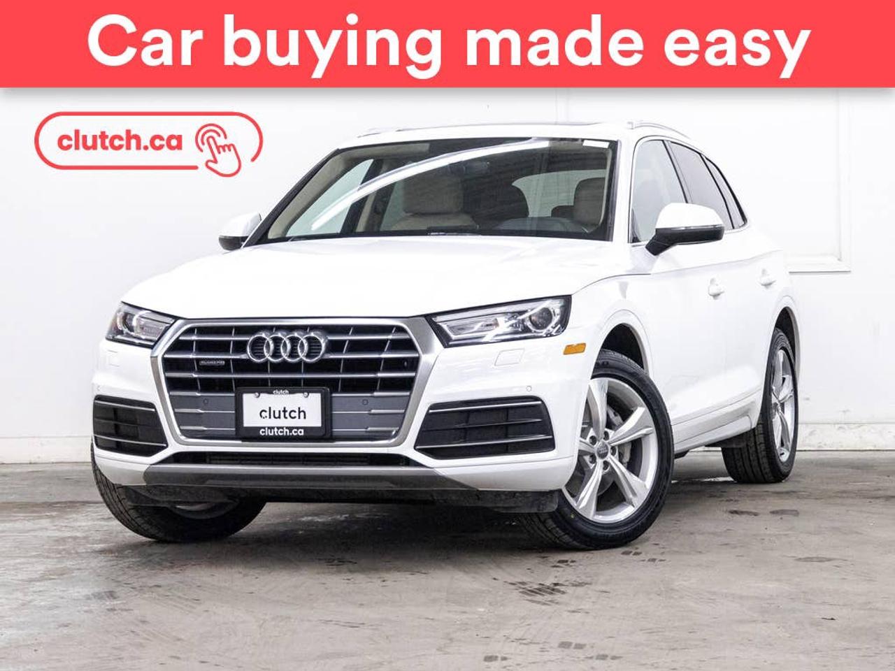 Apple CarPlay, Android Auto, Keyless Entry and more!<br> <br>Clutch is the largest online used car retailer in Canada, delivering a seamless, hassle-free car-buying experience to drivers everywhere. Shop thousands of used cars online, get the right one delivered to your door, and enjoy peace of mind with our 10-Day Money-Back Guarantee. How sweet is that? To learn more, visit clutch.ca.<br> <br>The top features for this car include:<br> <br>Front Heated Seats<br>Apple CarPlay<br>Android Auto<br>Keyless Entry<br>Push Button Start<br>Passive Keyless Entry<br>Power Folding Exterior Mirrors<br>Forward Collision Warning<br>Heated Steering Wheel<br>One-Touch Windows<br>Rain Sensing Wipers<br>Panoramic Sunroof<br>Hill Assistance<br>Rear View Camera<br>Parking Sensors<br>Rear Parking Sensors<br>Power Driver Seat<br>Power Passenger Seat<br>Auto Stop/Start<br>Electric Parking Brake<br>Brake Assist<br>Power Tailgate/Hatch<br>Cornering Lights<br>Auto Dimming Rearview Mirror<br>Power Lumbar Support<br>Folding Rear Seats<br>Driver Seat Memory System<br>Climate Control<br>Dual Zone Front Climate Control<br>Rear Climate Control<br>Rear Climate Vents<br>Speed-Sensitive Volume<br>GPS Navigation<br>Cruise Control<br>Integrated Garage Door Opener<br>12V Outlet<br>Hands Free Device Connectivity<br>USB Input<br>Rear Window Defroster<br>Ambient Lighting<br> <br>Seamless home delivery - Delivery to your door in a matter of days. Available on select packages.<br> <br>Try it out for 10 days - If you do not like it, we will take it back. <br> <br>Quality assured - All cars go through our rigorous 210-point inspection and reconditioning process.<br> <br>Peace of mind - Warranty and protection plans available.<br> <br>Haggle-free - No haggling or hard sells.<br> <br>100% Transparency - Full inspection reports on every car, including high-res photography and a free Carfax report.<br> <br>Listed price is for cash purchase only and does not include taxes, Shipping Fees (if applicable), Delivery Fees (if applicable), government licensing fees.<br> <br>Previous Provincial Registrations:<br>Ontario<br> <br>Stock # 96675