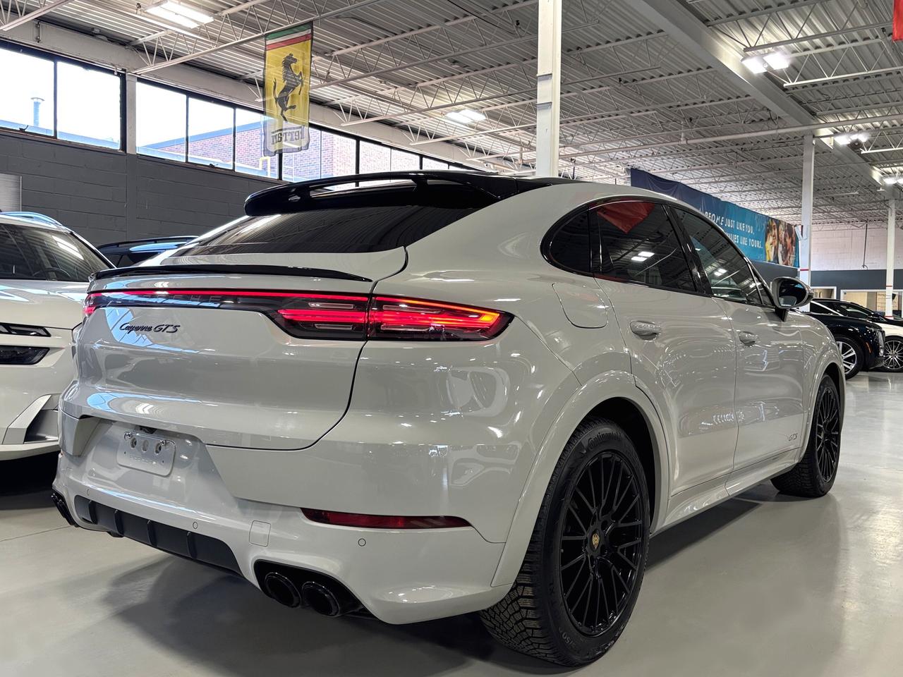2021 Porsche Cayenne GTS Coupe|AWD|CHALKGRAY|REDLEATHER|PREMIUMPLUSPKG| Photo3