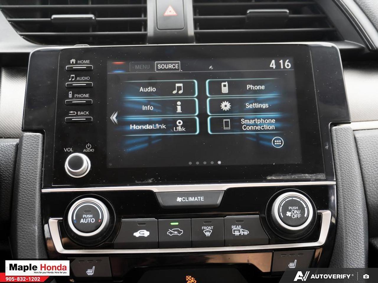 2021 Honda Civic Sedan Heated Seats| Honda Sensing| Apple Car Play| Andro Photo