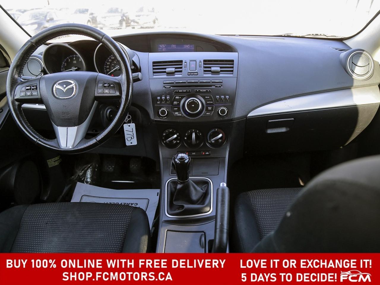 2012 Mazda MAZDA3 GS SKYACTIV ~MANUAL, FULLY CERTIFIED WITH WARRANTY Photo