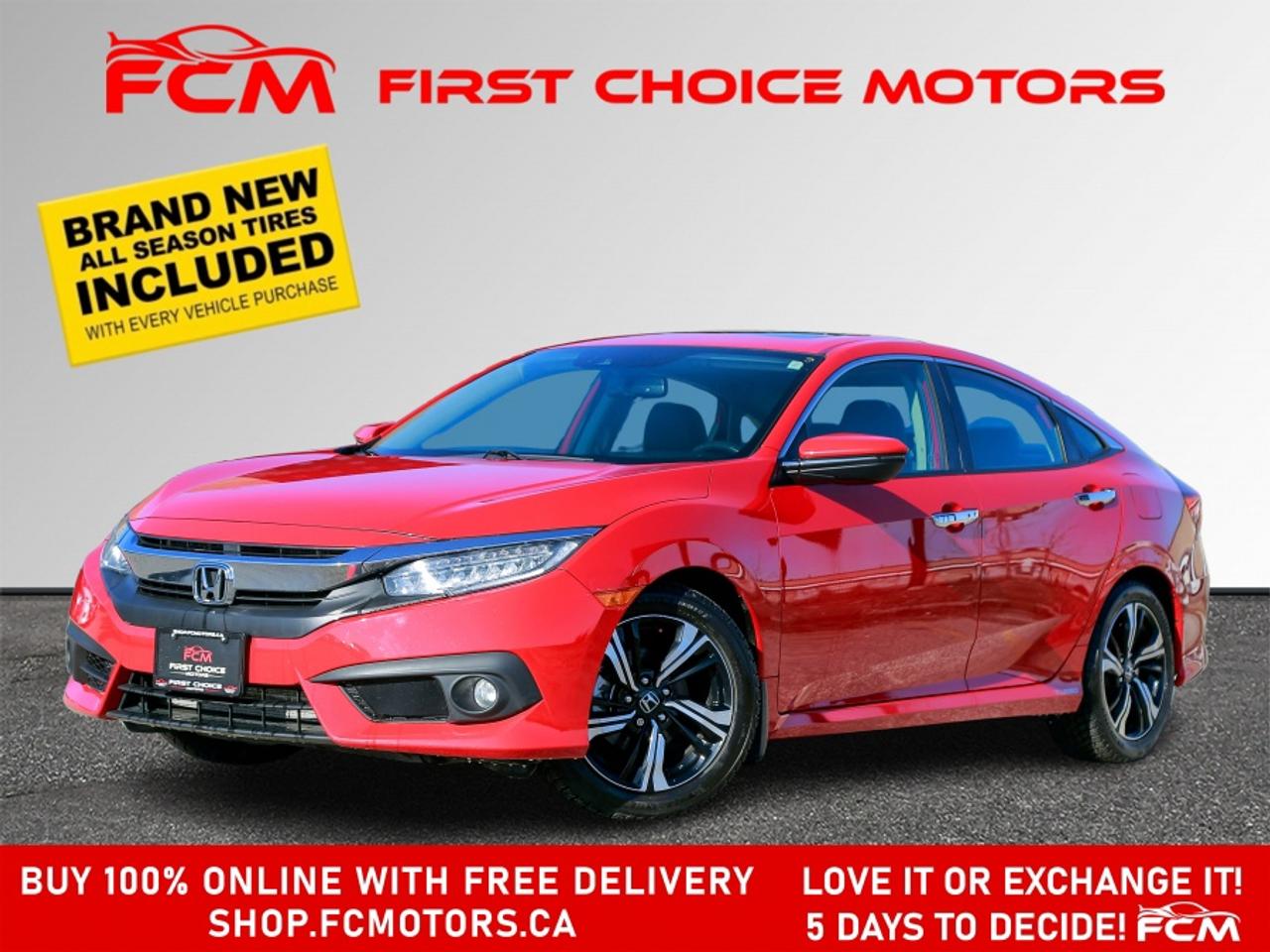 2018 Honda Civic TOURING ~AUTOMATIC, FULLY CERTIFIED WITH WARRANTY! Photo