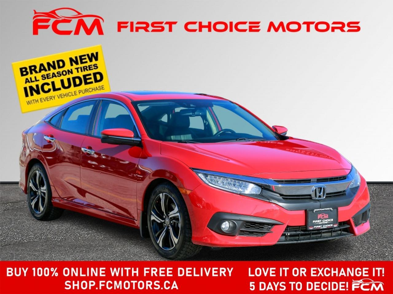 2018 Honda Civic TOURING ~AUTOMATIC, FULLY CERTIFIED WITH WARRANTY! Photo