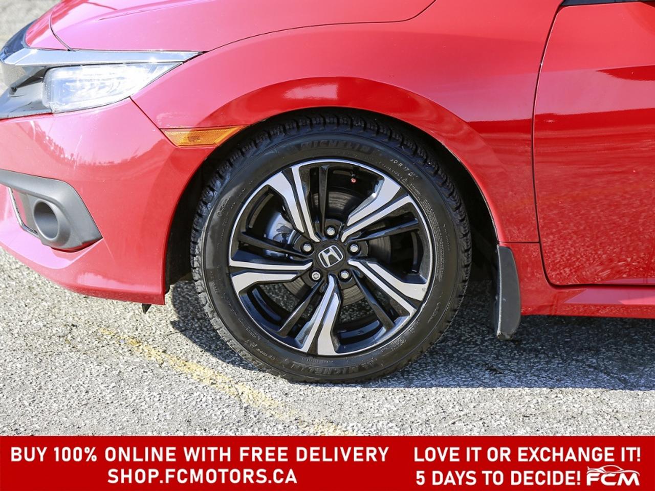 2018 Honda Civic TOURING ~AUTOMATIC, FULLY CERTIFIED WITH WARRANTY! Photo