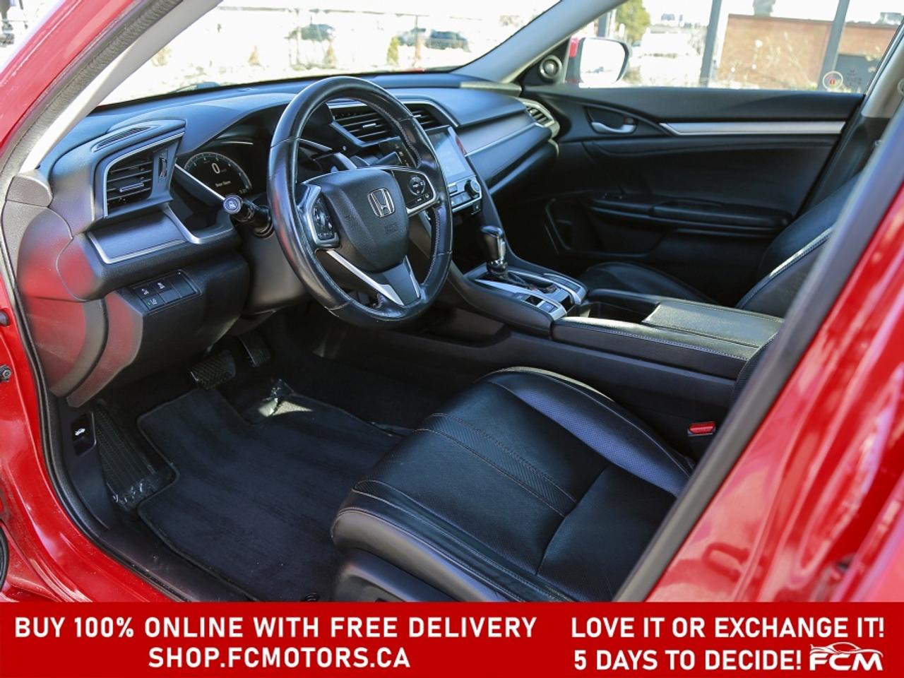 2018 Honda Civic TOURING ~AUTOMATIC, FULLY CERTIFIED WITH WARRANTY! Photo