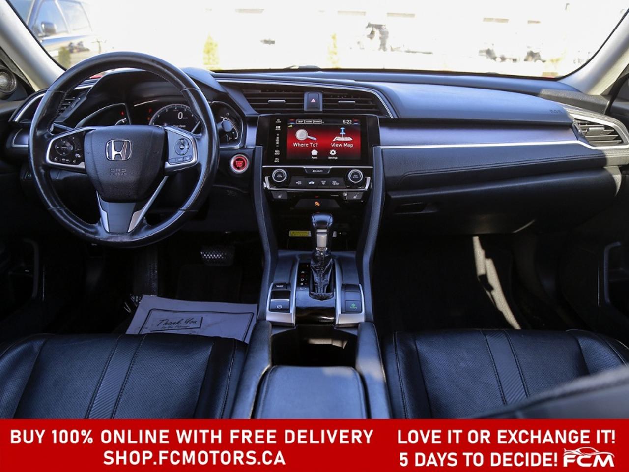 2018 Honda Civic TOURING ~AUTOMATIC, FULLY CERTIFIED WITH WARRANTY! Photo