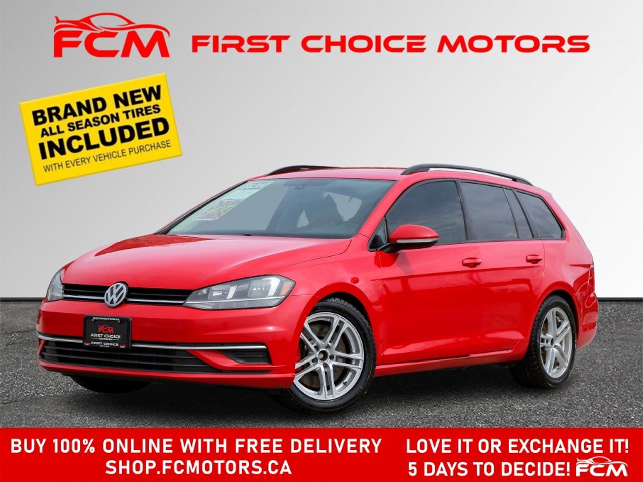 2019 Volkswagen Golf Sportwagen 4MOTION ~AUTOMATIC, FULLY CERTIFIED WITH WARRANTY! Photo0