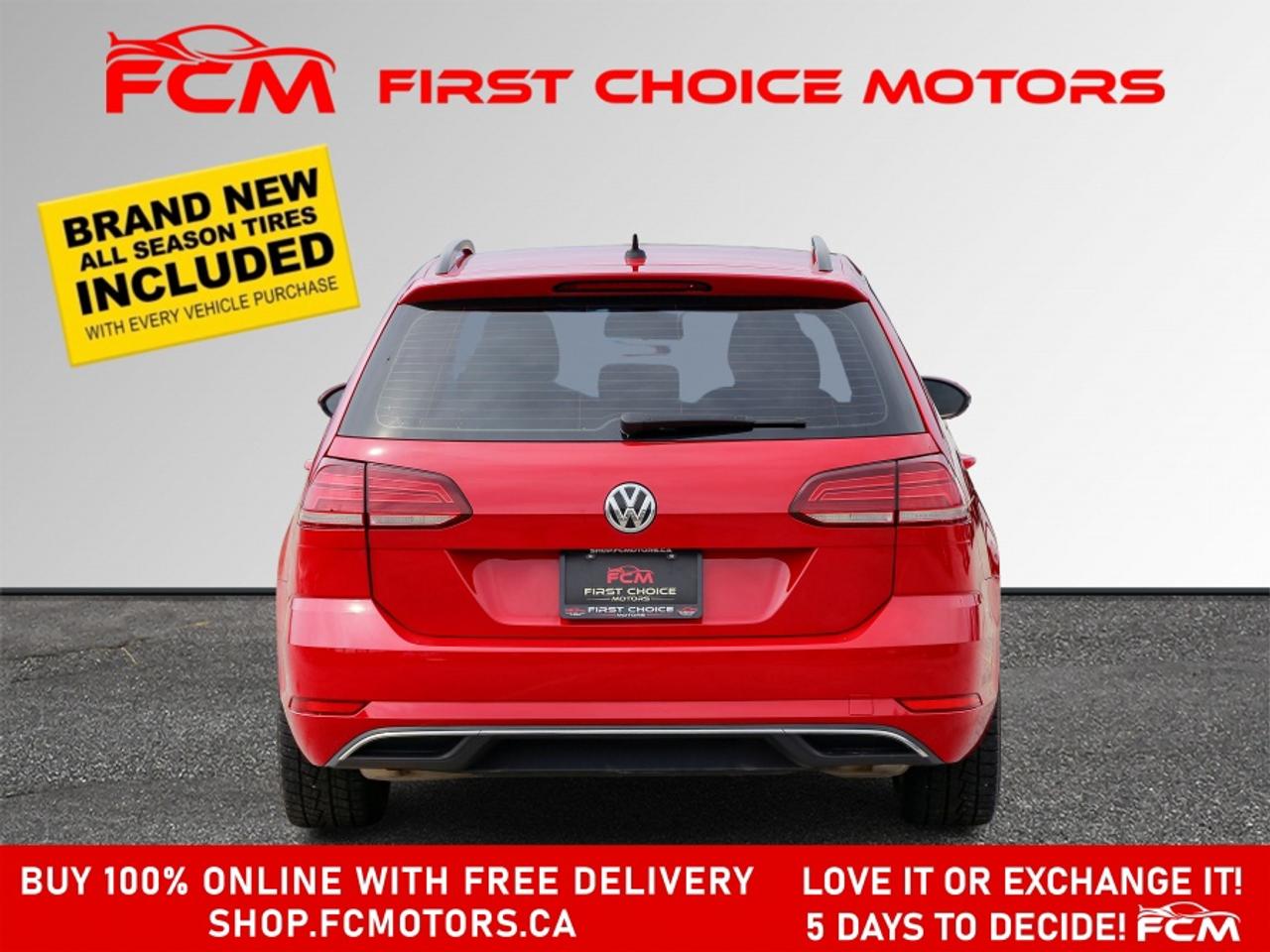 2019 Volkswagen Golf Sportwagen 4MOTION ~AUTOMATIC, FULLY CERTIFIED WITH WARRANTY! Photo