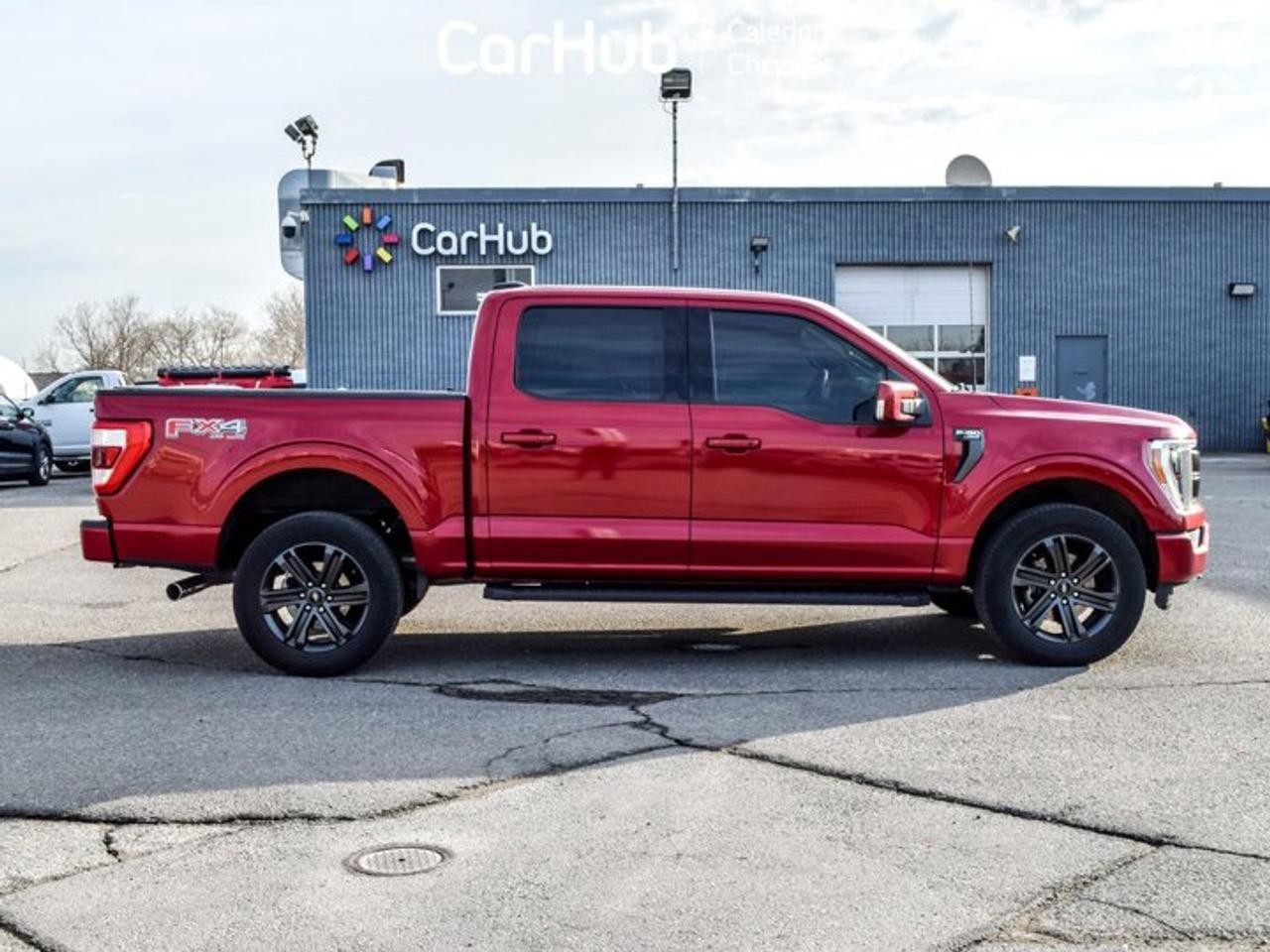 2021 Ford F-150 LARIAT 4WD SuperCrew 5.5' Box Pano Sunroof 12"Display Leather Navigation Photo