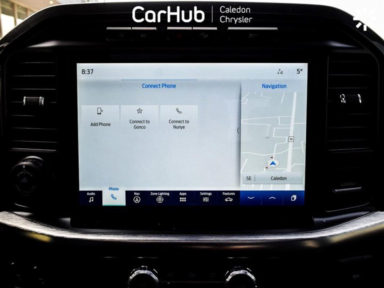 2021 Ford F-150 LARIAT 4WD SuperCrew 5.5' Box Pano Sunroof 12"Display Leather Navigation Photo