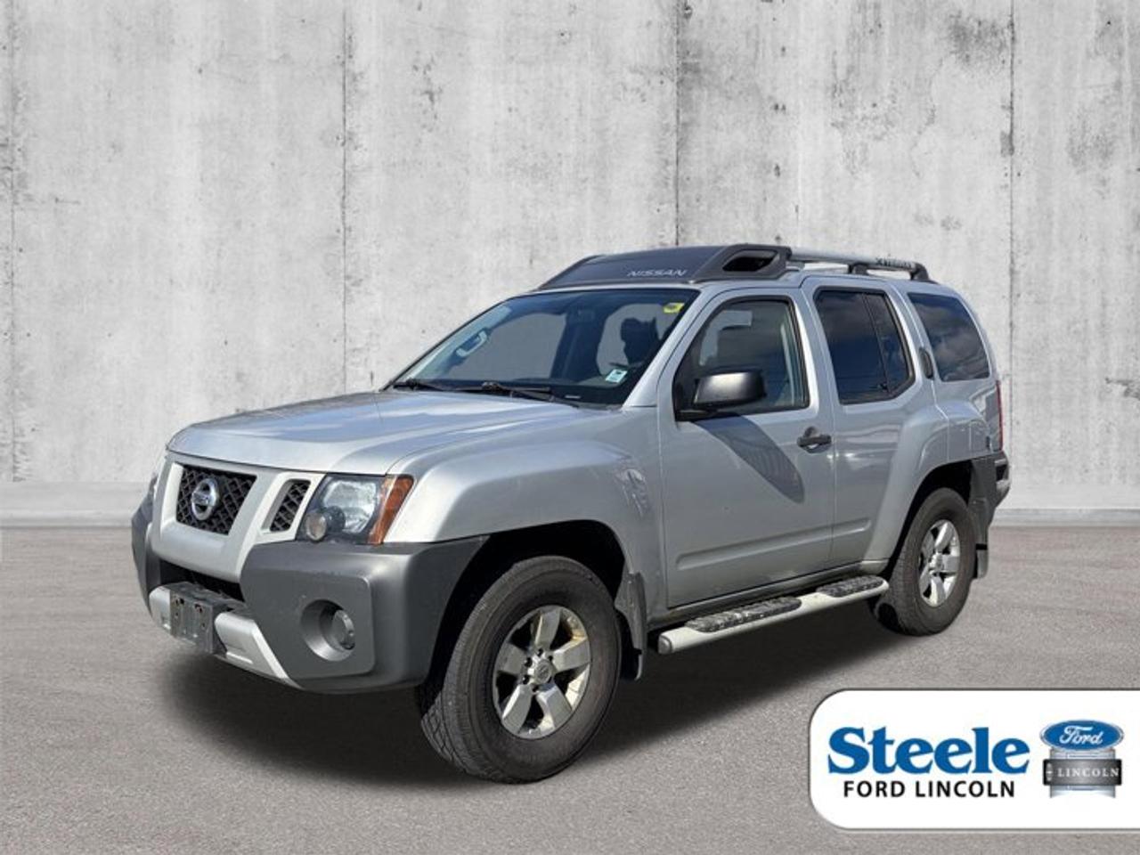 Recent Arrival!Silver2013 Nissan Xterra S4WD 5-Speed Automatic 4.0L V6 DOHCVALUE MARKET PRICING!!, 4WD.ALL CREDIT APPLICATIONS ACCEPTED! ESTABLISH OR REBUILD YOUR CREDIT HERE. APPLY AT https://steeleadvantagefinancing.com/6198 We know that you have high expectations in your car search in Halifax. So if youre in the market for a pre-owned vehicle that undergoes our exclusive inspection protocol, stop by Steele Ford Lincoln. Were confident we have the right vehicle for you. Here at Steele Ford Lincoln, we enjoy the challenge of meeting and exceeding customer expectations in all things automotive.