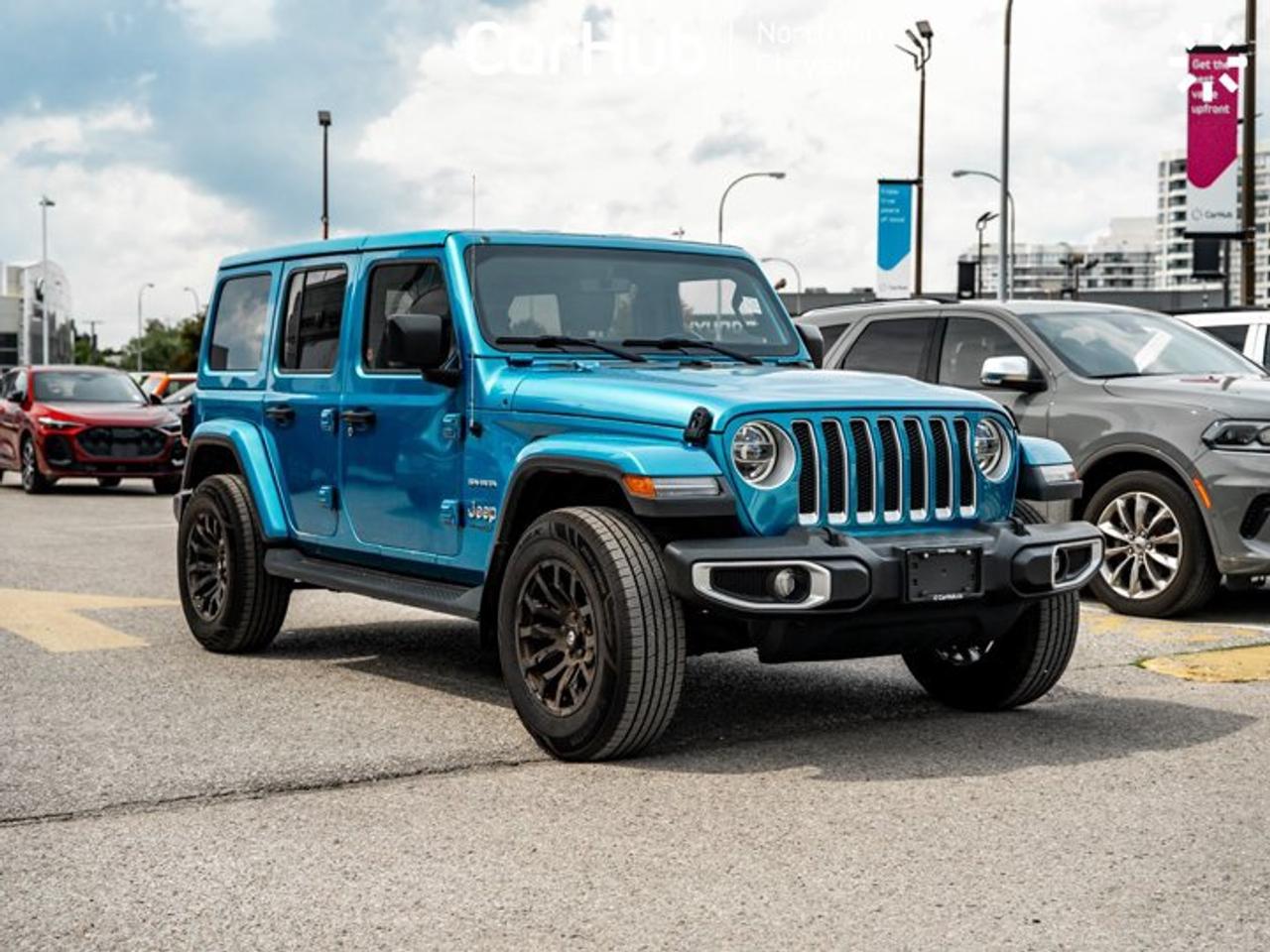 2020 Jeep Wrangler Unlimited Sahara Cold Weather Group Uconnect 4C NAV & Sound Group Photo