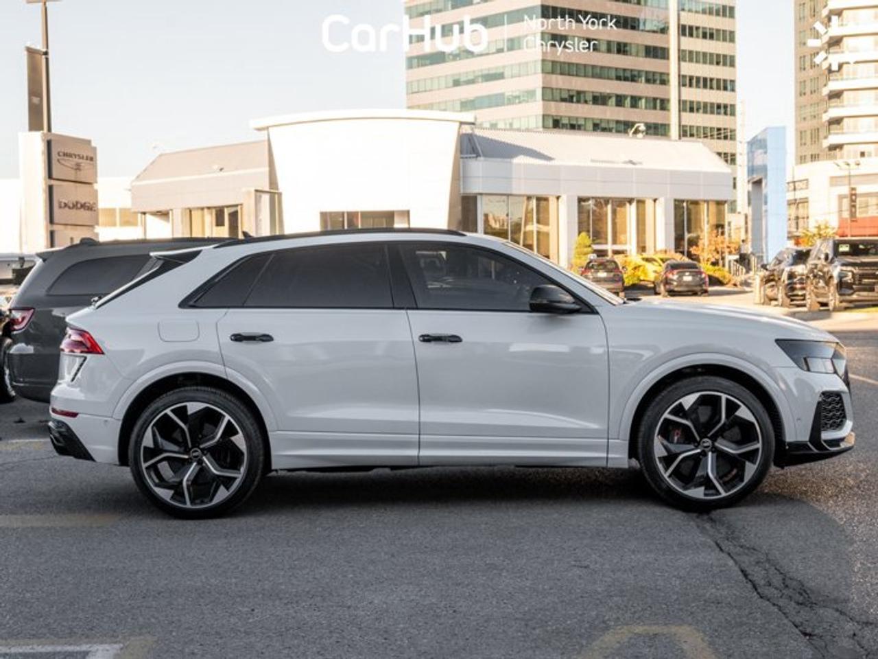 2021 Audi RS Q8 4.0 TFSI Quattro Twin-Turbo V8 631hp Panoramic Roof 360 Camera Valcona Leather Interior Active suspension Photo