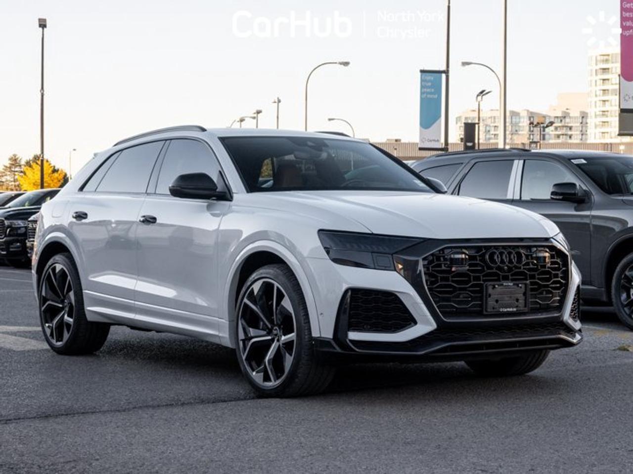 2021 Audi RS Q8 4.0 TFSI Quattro Twin-Turbo V8 631hp Panoramic Roof 360 Camera Valcona Leather Interior Active suspension Photo