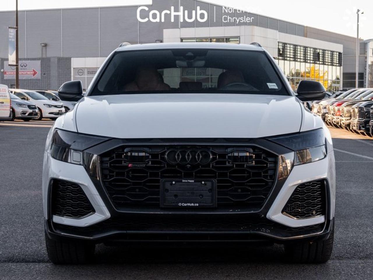 2021 Audi RS Q8 4.0 TFSI Quattro Twin-Turbo V8 631hp Panoramic Roof 360 Camera Valcona Leather Interior Active suspension Photo1