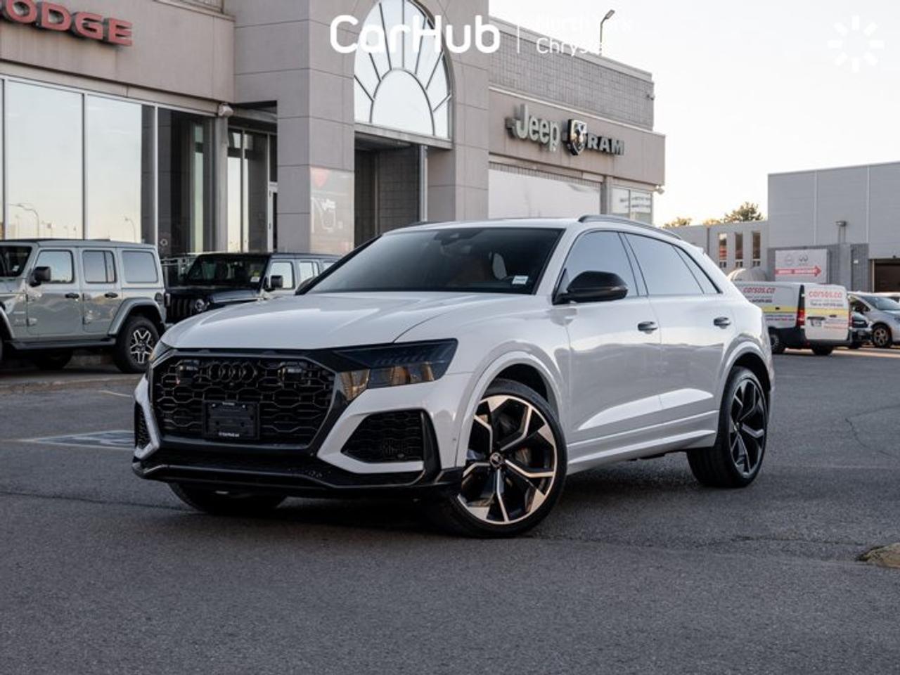 2021 Audi RS Q8 4.0 TFSI Quattro Twin-Turbo V8 631hp Panoramic Roof 360 Camera Valcona Leather Interior Active suspension Photo