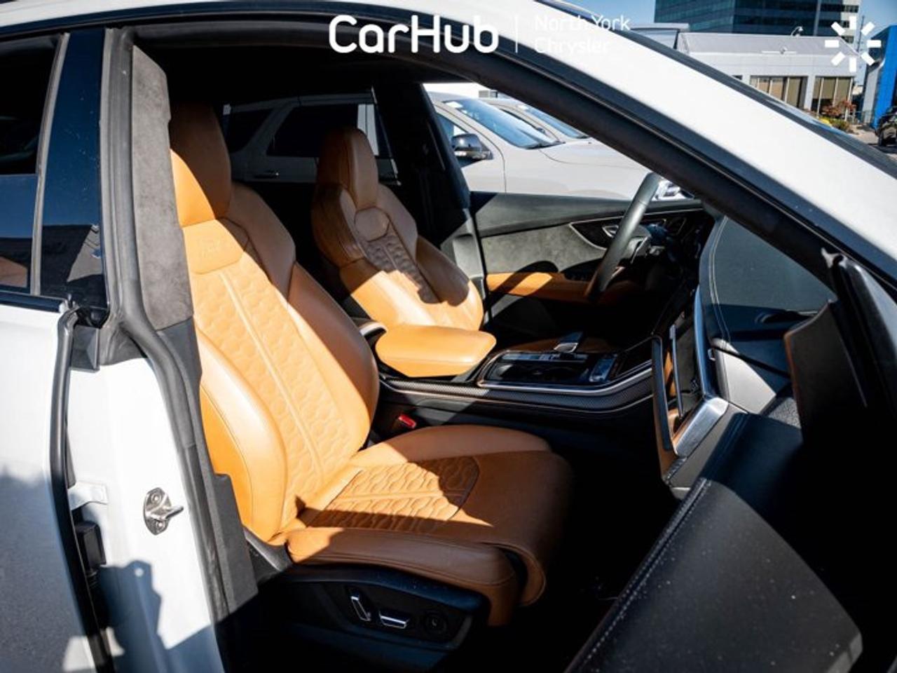 2021 Audi RS Q8 4.0 TFSI Quattro Twin-Turbo V8 631hp Panoramic Roof 360 Camera Valcona Leather Interior Active suspension Photo