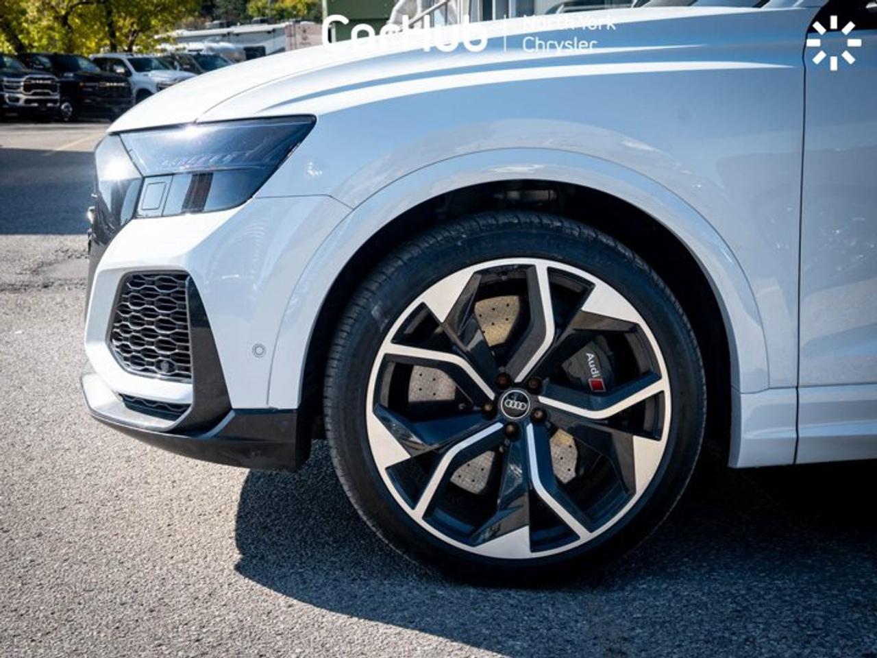 2021 Audi RS Q8 4.0 TFSI Quattro Twin-Turbo V8 631hp Panoramic Roof 360 Camera Valcona Leather Interior Active suspension Photo
