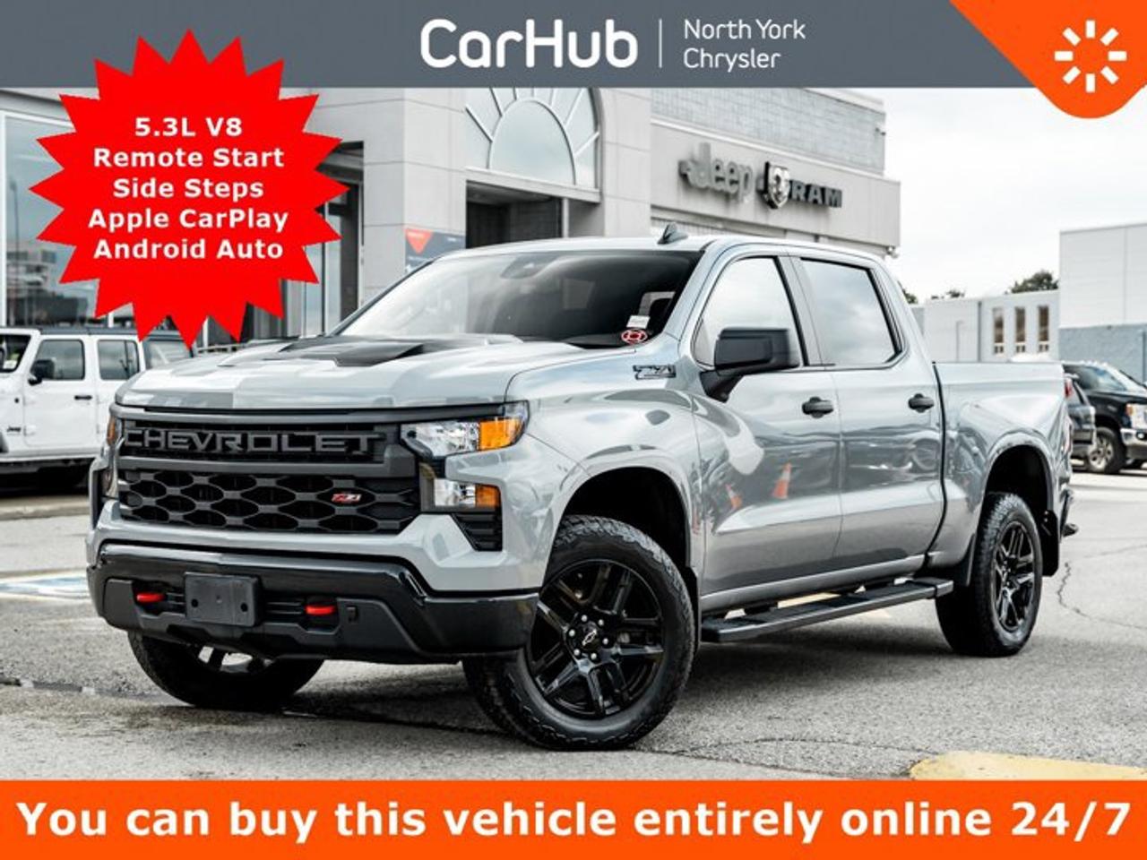 2024 Chevrolet Silverado 1500 Custom Trail Boss 147"  5.3L V8 Remote Start Side Steps Photo