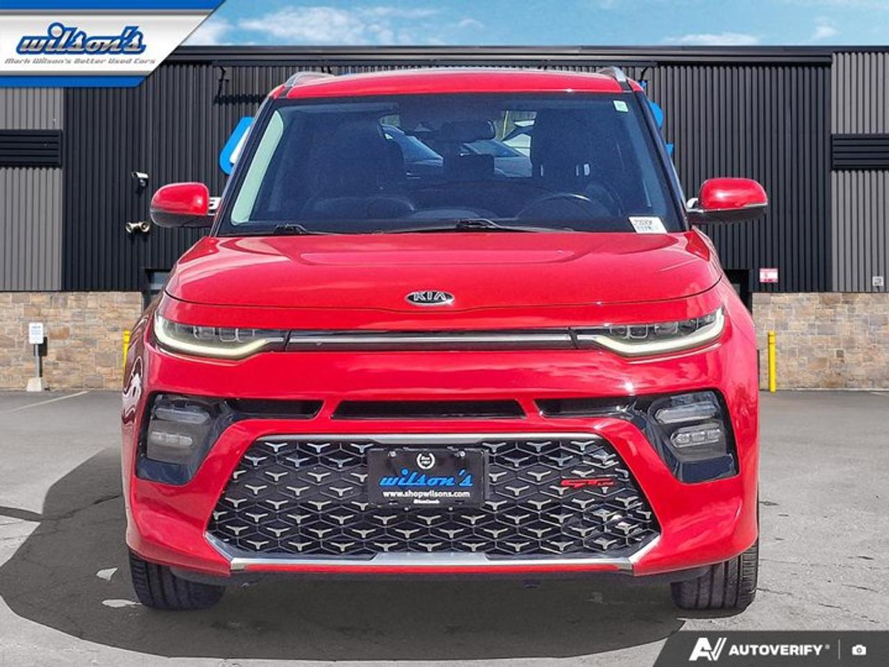 2020 Kia Soul GT-Line | Sunroof | Heated Wheel + Seats | Split Leather | Rear Camera | NAV | and More ! Photo