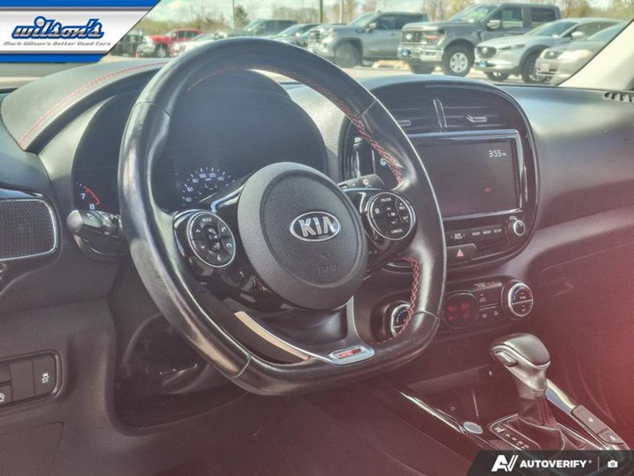 2020 Kia Soul GT-Line | Sunroof | Heated Wheel + Seats | Split Leather | Rear Camera | NAV | and More ! Photo