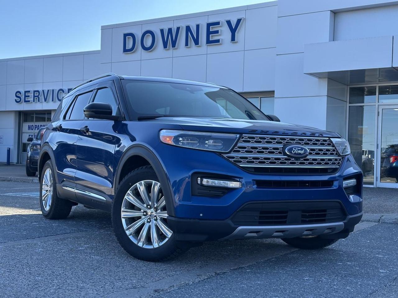 This 2020 Ford Explorer Limited 4WD is a well-balanced full-size SUV that delivers strong performance, premium comfort, and advanced technology, making it an excellent choice for families and drivers who need space without compromising capability. Powered by a 2.3L EcoBoost engine producing approximately 300 horsepower and 310 lb-ft of torque, paired with a smooth 10-speed automatic transmission, it offers responsive acceleration and confident highway performance. The intelligent 4WD system ensures stability and control in all weather conditions, making it well-suited for Canadian roads year-round.

Inside, the Limited trim brings a noticeable step up in refinement with leather seating, heated and ventilated front seats, and a heated steering wheel, creating a comfortable environment in all seasons. The spacious cabin offers seating for up to six passengers with second-row captains chairs, along with a flexible layout that easily adapts to passengers or cargo. A large touchscreen with SYNC 3, built-in navigation, Apple CarPlay, and Android Auto keeps everything connected, while features like a premium audio system, remote start, and a hands-free power liftgate add everyday convenience.

Safety and driver assistance are key strengths, with Ford Co-Pilot360 Assist+ providing advanced features such as adaptive cruise control, lane centering, blind spot monitoring with cross-traffic alert, and pre-collision assist with automatic emergency braking. Combined with excellent visibility and a solid platform, this Explorer delivers confidence whether youre commuting, travelling with family, or heading out on longer trips.

On the road, the Explorer stands out for its smooth ride and composed handling, supported by an independent suspension system that balances comfort with control. With a towing capacity of up to approximately 5,000 lbs when properly equipped, it also offers the versatility to handle trailers, boats, or recreational equipment when needed.

On the exterior, the Limited trim features a refined and modern design with LED lighting, chrome accents, and stylish alloy wheels that give it a premium, upscale presence. Its a well-rounded SUV that combines performance, space, and technology into a package that works for both daily driving and weekend use.

Why buy from Downey Ford? GREAT QUESTION!! Heres why:  Market Value Pricing provides the most competitive prices on all our pre-owned vehicles, all the time!  Downey Ford is the largest volume Ford dealership in the Maritimes.  Every Pre-Owned Vehicle comes with  New Wipers  New In-Cabin Filter  New Engine Air Filter  Plus Plus Plus  Reconditioning our pre-owned inventory is a source of pride for us! A basic motor vehicle inspection and a quick wash just isnt good enough for our customers. We complete an extremely thorough process, both mechanically and cosmetically, before it meets our standards. Heres just some of what we do:  Mechanical inspection that covers 100 +++ components including:  Engine  Electrical System  Suspension  Transmission  Brakes  Frame  Regular maintenance servicing  Plus Plus Plus  Our cosmetic reconditioning is elite:  Shampooing of Carpet  Acid Wash of Rims  Dressing of Tires  Engine Detail  Multi-stage polish  Plus Plus Plus  Here are some other extras we are happy to offer at no charge to you:  Vehicle History Report  Accident / Damage Report  Stolen Vehicle Report  Lien Search Report  Credit Report Review and Counseling  Free Trade-In Appraisals  Relaxed Low Pressure Sales Experience  Finance Pre-Approval Service  Service  Departments covering ALL of Southern New Brunswick  Delivery Services to all of Canada  Multiple Chartered Bank Financing Sources  Multiple Vehicle Protection Products available  Multiple Loan Protection Products available  Pet-Friendly Facility - Feel free to bring Bingo with you.

We want to EARN your business and hope to speak with you soon.
Our knowledgeable and friendly sales staff are here to ensure a seamless and enjoyable car-buying experience. Call us at 506-632-6000 to book your test drive today and discover why Downey Ford is the trusted choice for so many.