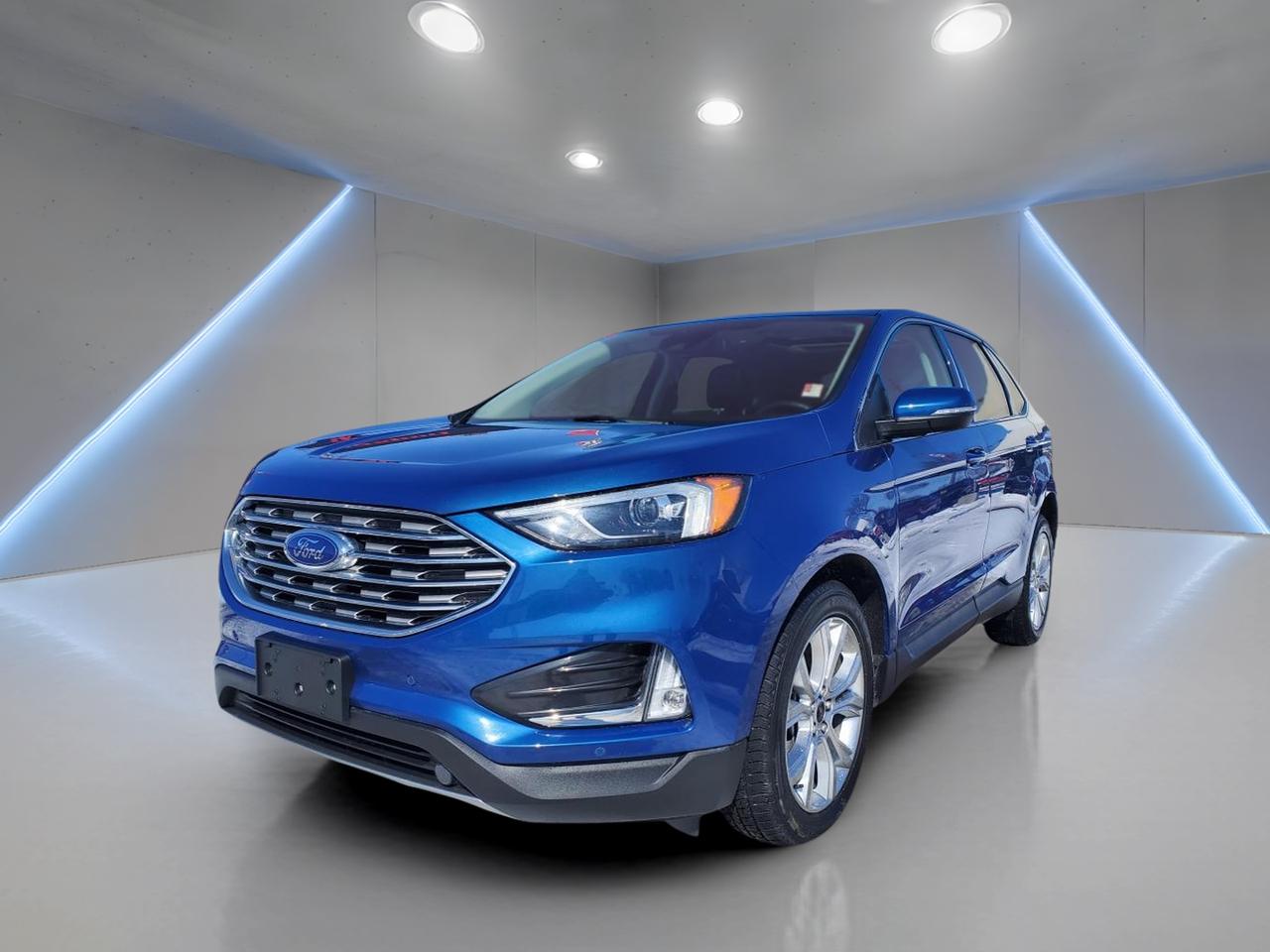All Trades Accepted. In-house Financing Available. Flexible Payments and Zero Down Financing. All Credit Situations Accepted O.A.C

// SINGLE OWNER! //
// EXCELLENT CONDITION! //

This 2024 Ford Edge Titanium AWD is a sharp midsize SUV with premium comfort, smart safety, and confident all-wheel drive. Finished in Blue and offered in excellent condition, it has had a single owner and shows strong value for drivers in Saskatoon seeking a refined and capable used Ford.

With 75,248 km, this 2024 Ford Edge Titanium AWD pairs a 2.0-litre gas engine with an 8-speed automatic transmission for smooth daily driving. Four doors, a roomy cabin, and a practical liftgate design make it easy to enjoy for family use, commuting, or weekend travel in all seasons.

FEATURES OF THE Edge Titanium AWD
»» Panoramic sunroof adds open-air cabin feel
»» Power liftgate helps with daily loading
»» Heated front seats add winter comfort
»» Memory settings simplify shared driving routines

ADVANCED SAFETY FEATURES
»» Backup camera helps with reversing visibility
»» Blind spot monitor supports safer lane changes
»» Lane departure warning adds extra awareness
»» Multiple airbags enhance occupant protection

PERFORMANCE AND EFFICIENCY
»» 2.0-litre gas engine delivers balanced performance
»» 8-speed automatic supports smooth shifting
»» All-wheel drive adds year-round traction
»» Stability control helps maintain confident handling

COMFORT AND CONVENIENCE
»» Dual-zone climate control improves cabin comfort
»» Remote starter warms vehicle before driving
»» Power seats support personalized comfort settings
»» Cruise control helps on longer trips

TECHNONOLGY AND CONNECTIVITY
»» Bluetooth integration supports hands-free communication
»» WiFi hotspot keeps passengers more connected
»» Satellite radio expands entertainment choices
»» Steering wheel audio controls ease use

CARGO SPACE
»» Power liftgate improves cargo area access
»» Rear trunk access makes loading easier
»» Four-door layout supports daily practicality
»» Spacious design suits errands and travel

AWARDS & RECOGNITIONS
»» Top Safety Pick, Insurance Institute for Highway Safety, 2024

WHAT OTHER OWNERS LIKE
»» Quiet ride quality on daily drives
»» Comfortable seating for longer road trips
»» User-friendly infotainment and connectivity features
»» Confident all-wheel drive in poor weather

This Ford stands out with useful equipment that adds comfort and convenience every day. Heated mirrors, power windows, electric mirrors, tinted windows, automatic headlights, fog lights, LED headlamps, and a rear spoiler all support a polished and practical ownership experience.

Inside, the cabin is designed for ease of use. The leather steering wheel, adjustable steering wheel, ambient lighting package, push button start, auto-dimming rearview mirror, illuminated vanity mirrors, and driver lumbar support all help create a premium feel without sacrificing function.

This vehicle also includes anti-lock braking system, tire pressure monitoring, child safety locks, head side airbags, side impact airbags, passenger airbag sensor, automatic door locks, turn signal mirrors, rear window defroster, spare tire, performance tires, chrome wheels, and memory mirrors for added peace of mind.

This 2024 Ford Edge Titanium AWDs VIN is: 2FMPK4K98RBB02407.

Pre-Owned Vehicle Warranty & Financing ? Platinum Auto Sport Saskatoon

Buy with confidence at Platinum Auto Sport in Saskatoon. We offer comprehensive extended warranty coverage on pre-owned vehicles, powered by SAL Warranty, including mechanical breakdown protection and extended manufacturer (bumper-to-bumper) coverage.

Our protection options include:

Extended Warranty Plans

Guaranteed Asset Protection (GAP Insurance)

Credit / Creditor Insurance (CAP)

Replacement & Appearance Protection

OEM Programs

Theft Deterrent Protection

Looking for used car financing in Saskatoon? We make approvals simple with:

In-House Financing Available

Over 25 Trusted Lending Partners

Special Low-Rate Financing (O.A.C.)

Dealer Exclusive Financing Incentives

Online Pre-Approval Options

Every vehicle includes:

Full Vehicle History Disclosure

Competitive, Transparent Pricing

Trade-Ins Welcome (Cars, Trucks, SUVs, Powersports, Boats & RVs)

Free Delivery Anywhere in Western Canada

For the best selection of quality used cars, trucks, and SUVs in Saskatoon, choose Platinum Auto Sport. Call or text Fernando (General Manager) at (639) 471-1839 or visit www.platinumautosport.com
 today.

Conditions apply. Contact dealer for details.