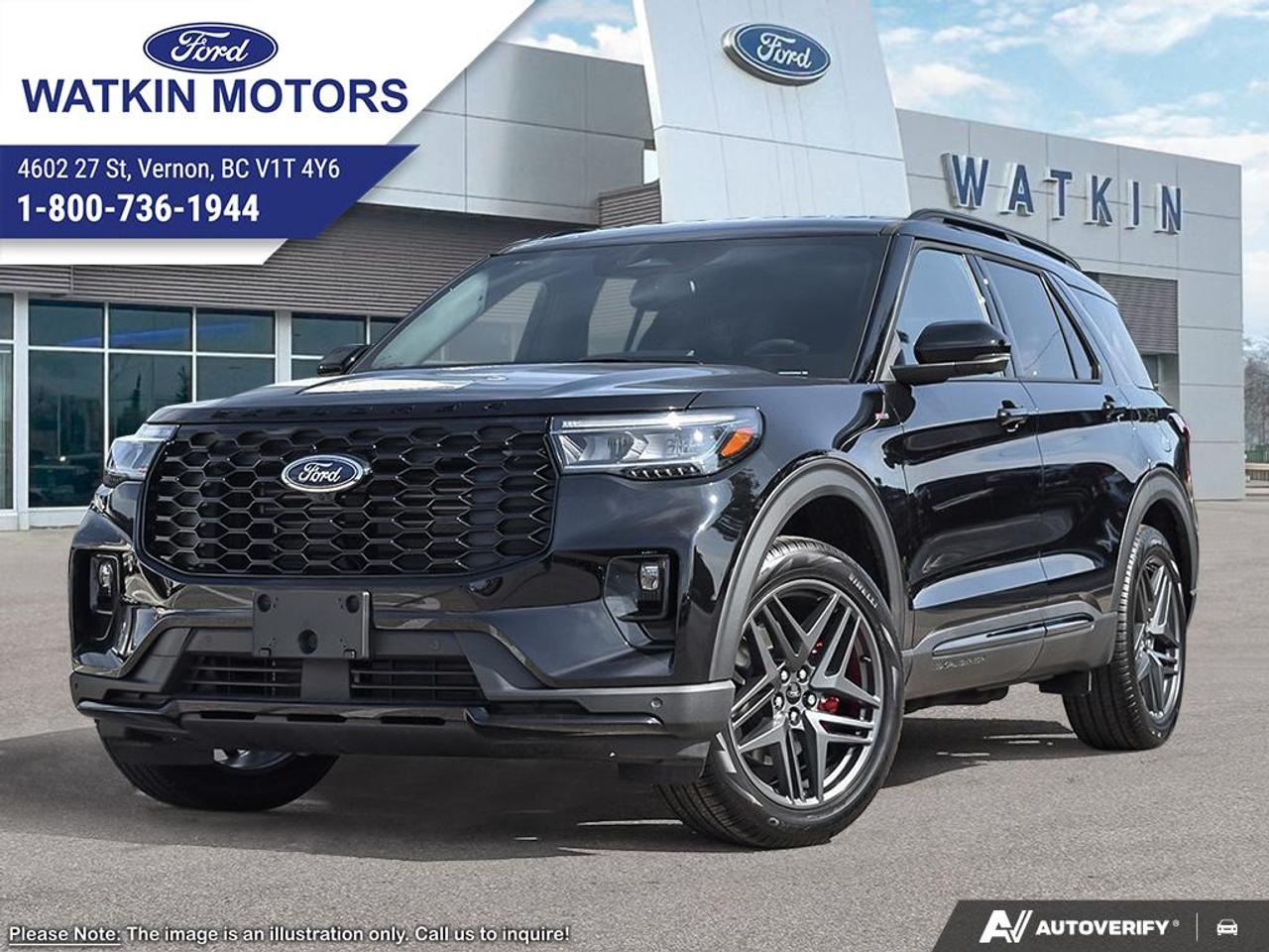 New 2026 Ford Explorer ST-Line for sale in Vernon, BC