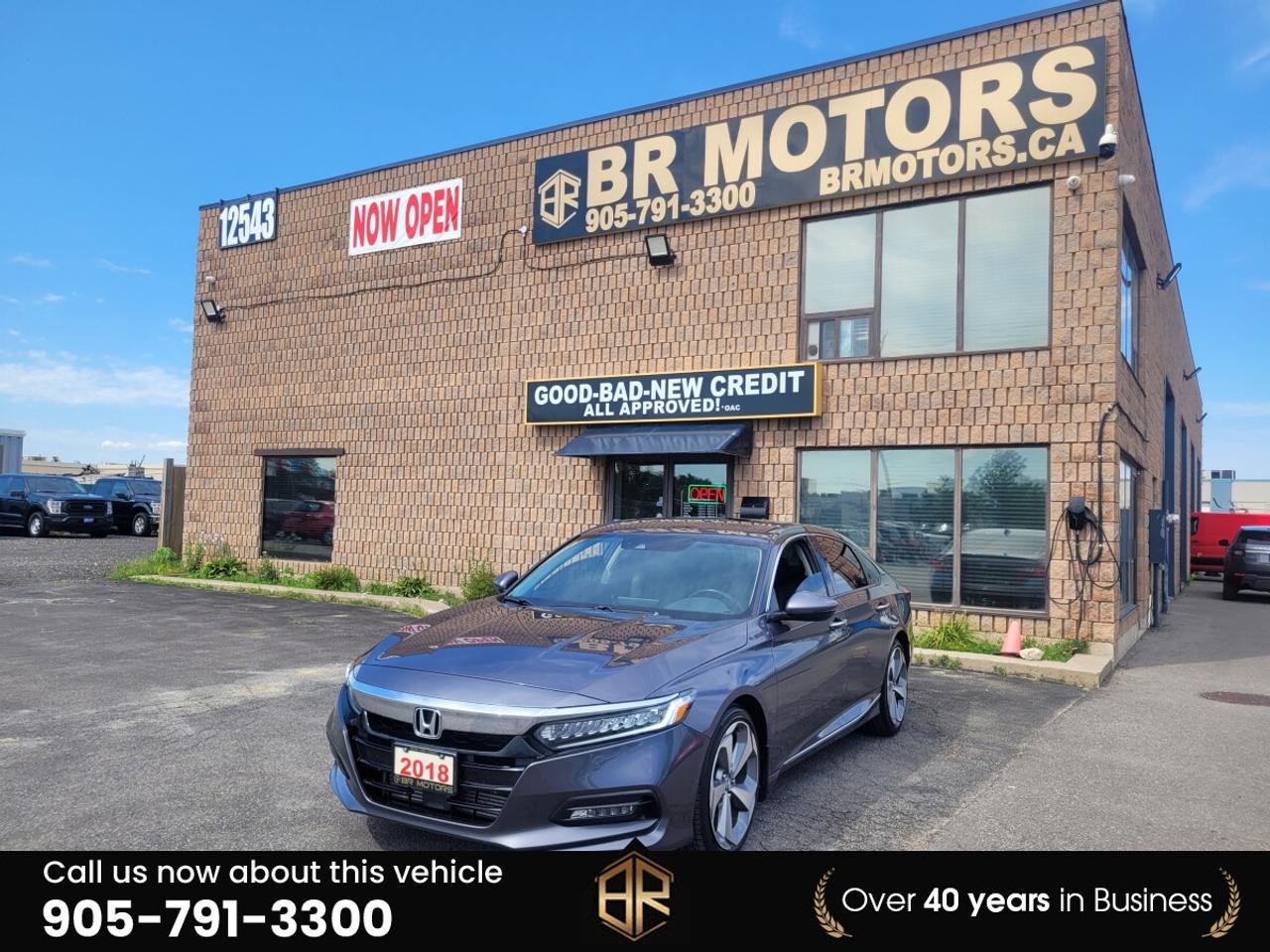 Used 2018 Honda Accord Touring for sale in Bolton, ON