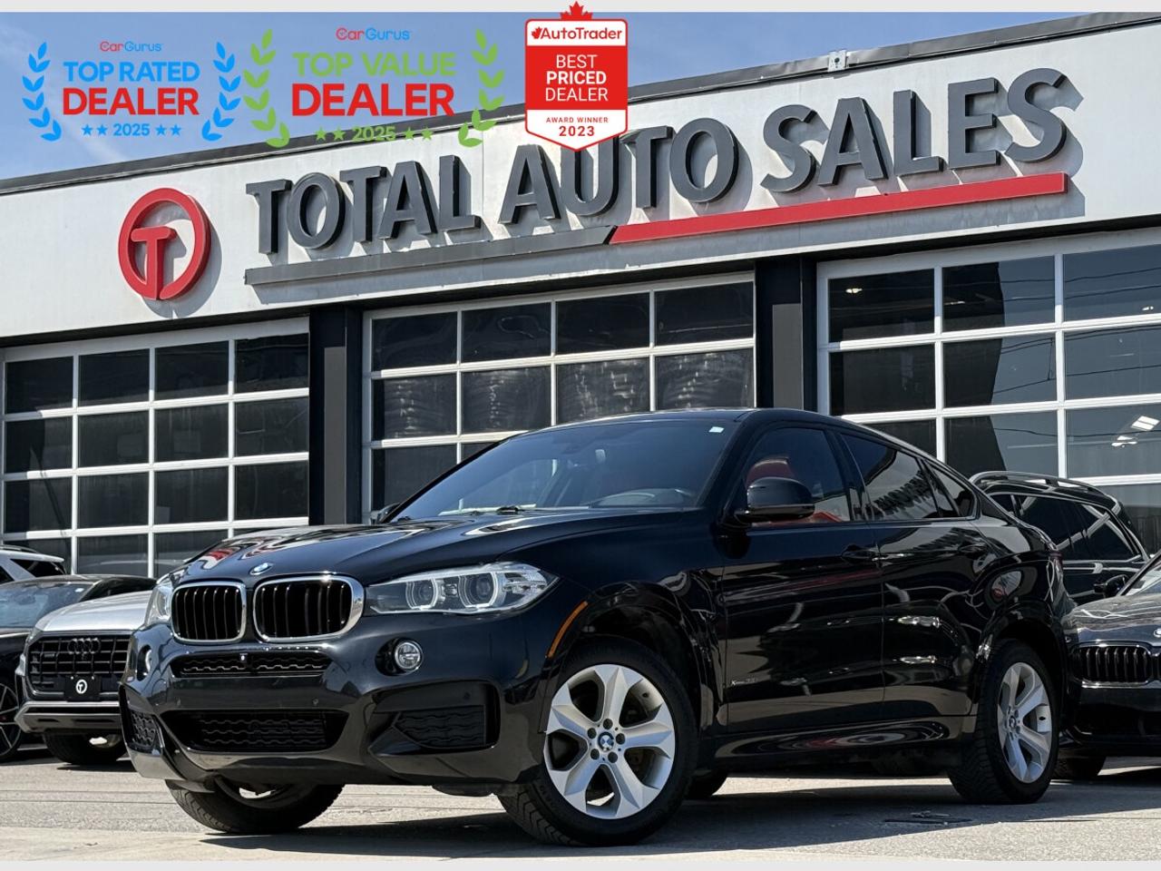 Used 2015 BMW X6 //M PKG | EXT LEATHER PKG | RED INT | HUD | LOADED for sale in North York, ON