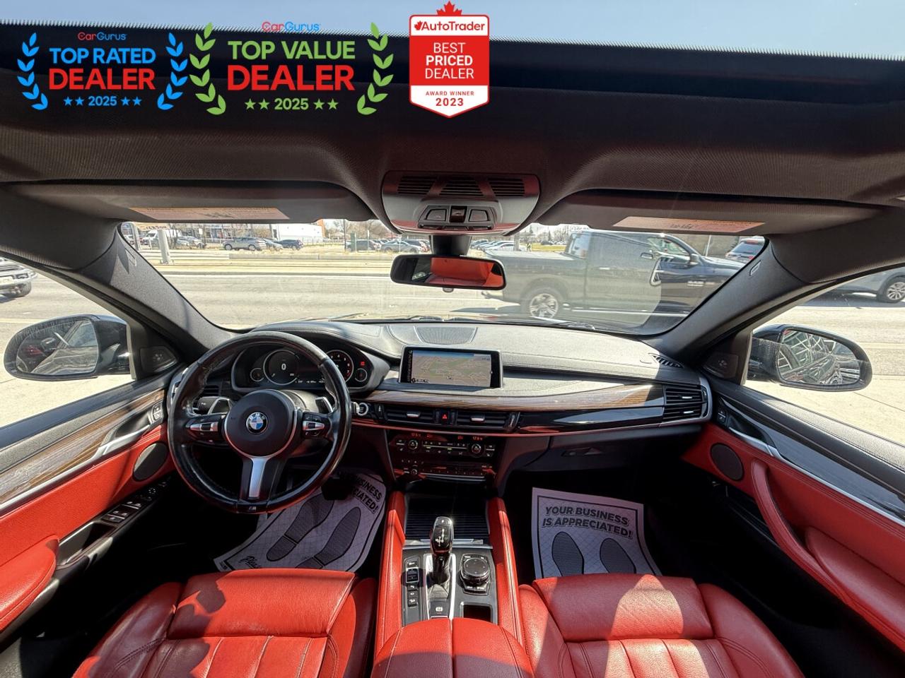 2015 BMW X6 //M PKG | EXT LEATHER PKG | RED INT | HUD | LOADED Photo