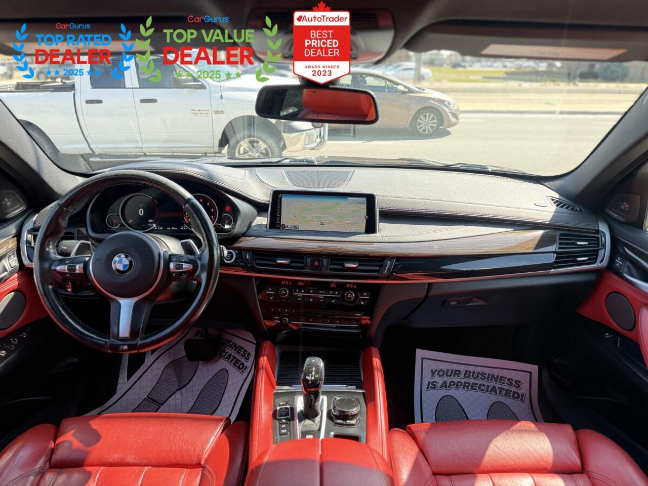2015 BMW X6 //M PKG | EXT LEATHER PKG | RED INT | HUD | LOADED Photo