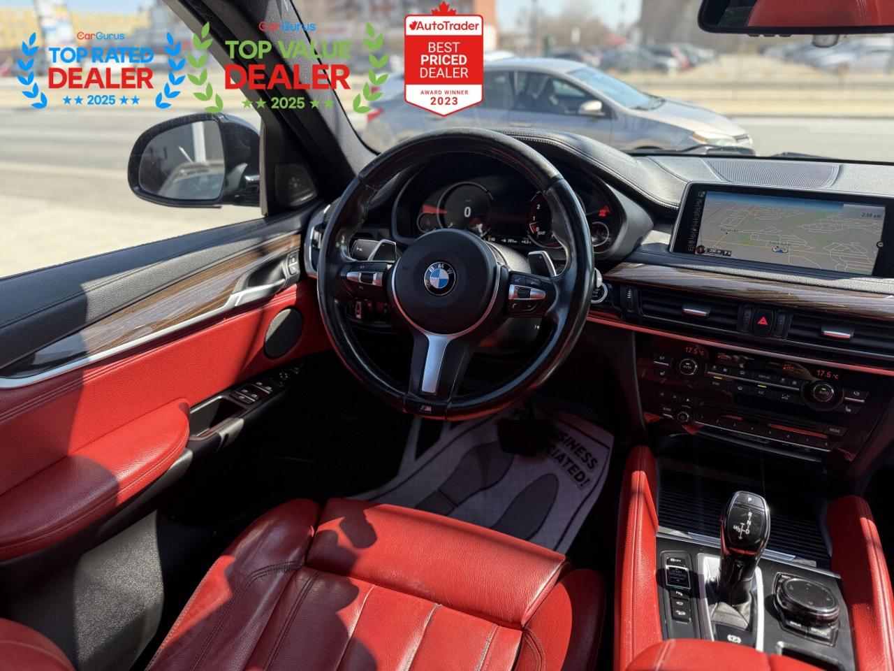 2015 BMW X6 //M PKG | EXT LEATHER PKG | RED INT | HUD | LOADED Photo