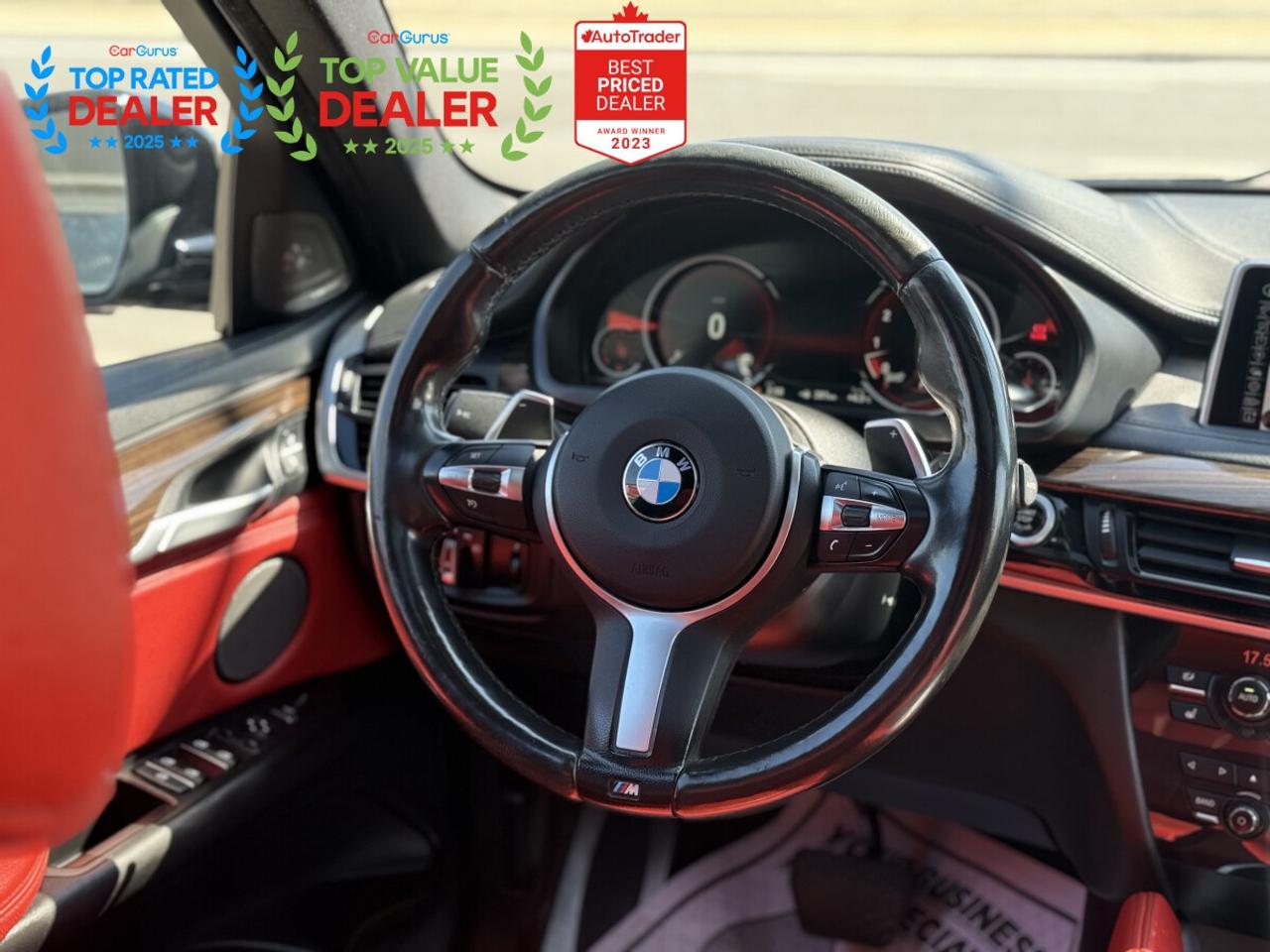 2015 BMW X6 //M PKG | EXT LEATHER PKG | RED INT | HUD | LOADED Photo