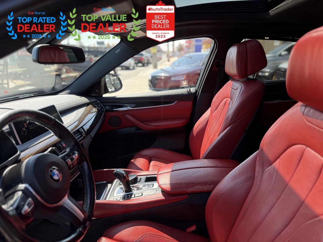 2015 BMW X6 //M PKG | EXT LEATHER PKG | RED INT | HUD | LOADED Photo