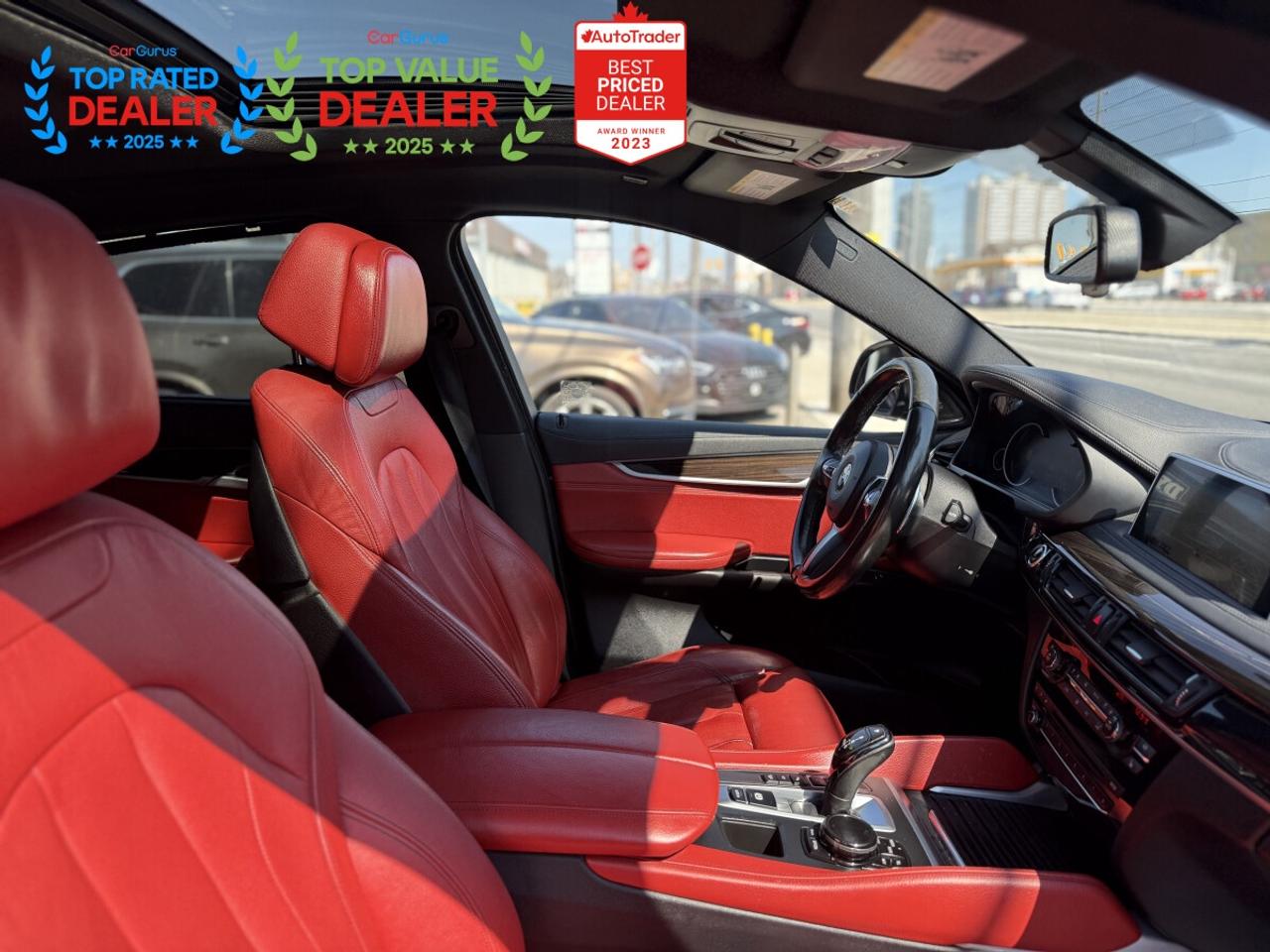 2015 BMW X6 //M PKG | EXT LEATHER PKG | RED INT | HUD | LOADED Photo