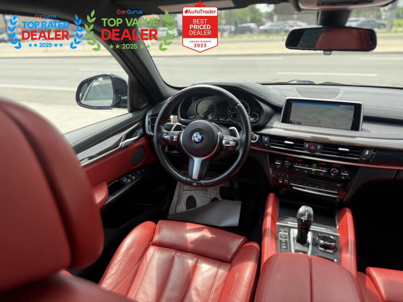 2015 BMW X6 //M PKG | EXT LEATHER PKG | RED INT | HUD | LOADED Photo