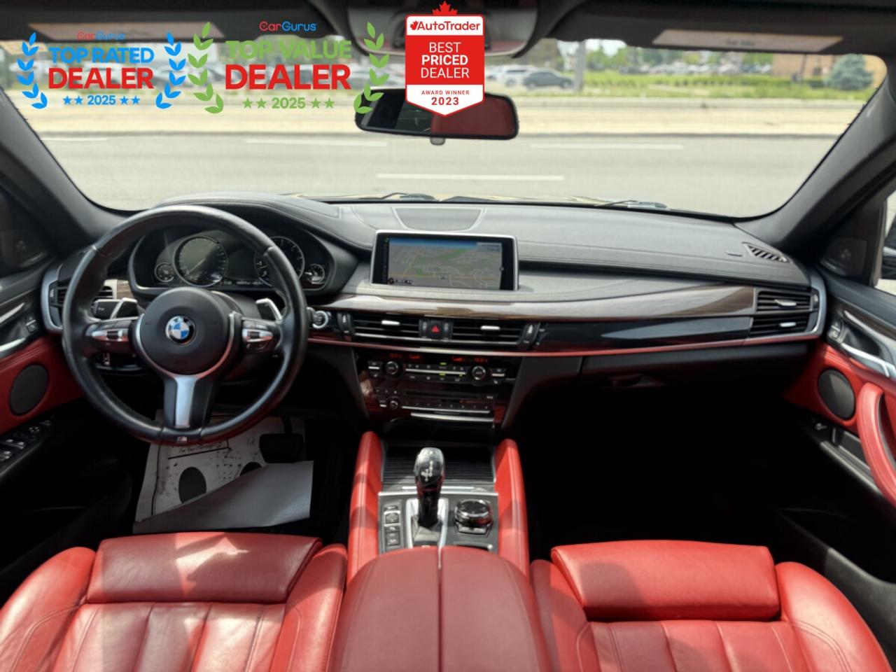 2015 BMW X6 //M PKG | EXT LEATHER PKG | RED INT | HUD | LOADED Photo