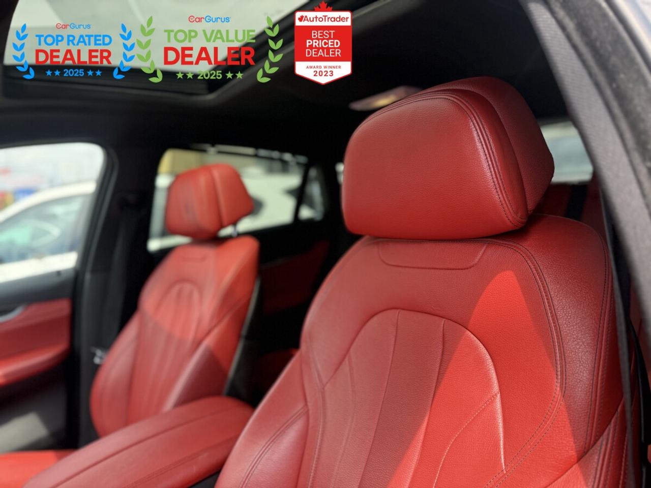 2015 BMW X6 //M PKG | EXT LEATHER PKG | RED INT | HUD | LOADED Photo