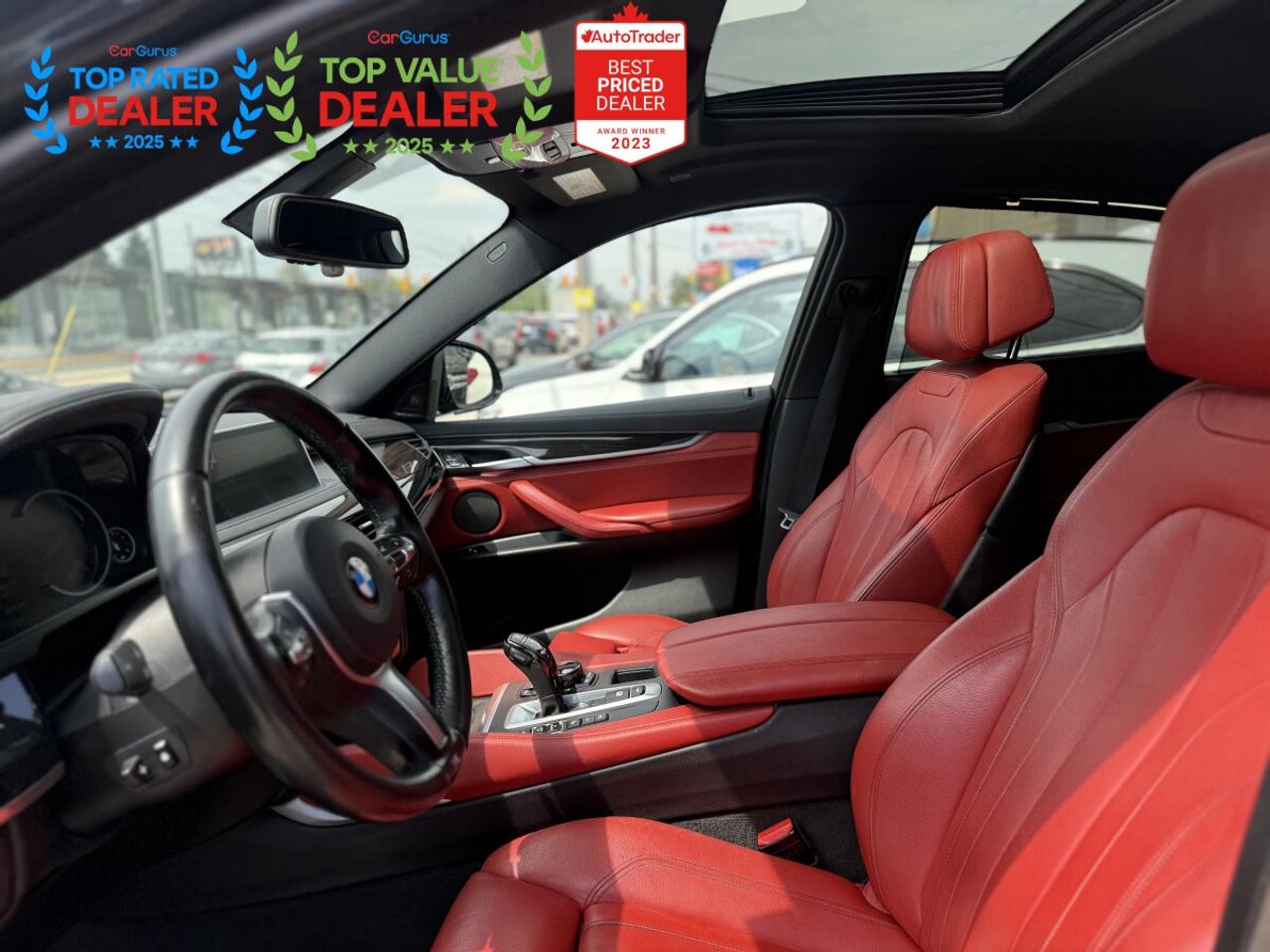 2015 BMW X6 //M PKG | EXT LEATHER PKG | RED INT | HUD | LOADED Photo