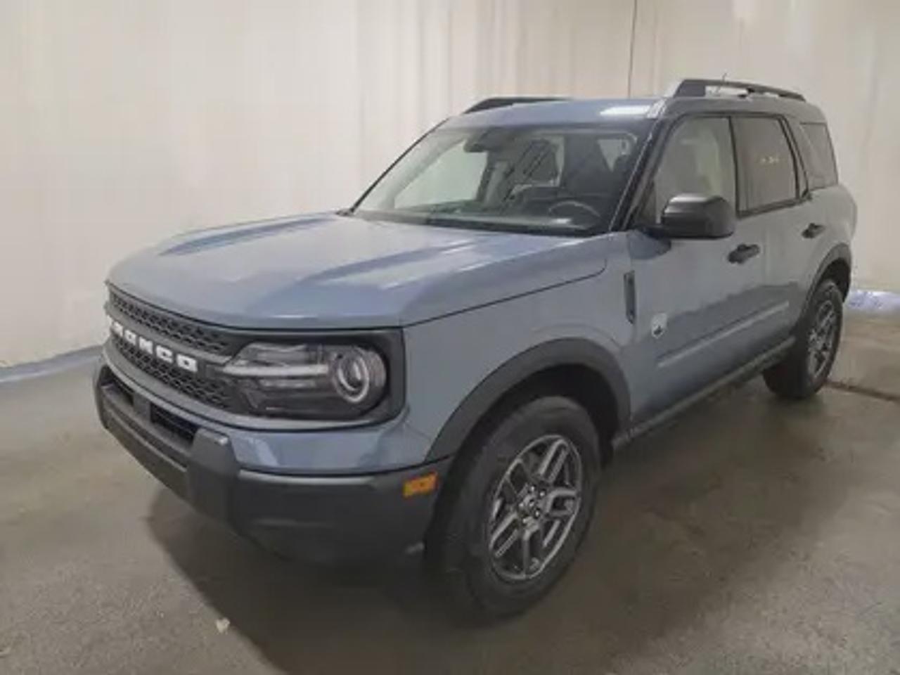 This rugged and refined 2026 Ford Bronco Sport Big Bend 200A stands out in Azure Grey Metallic. Built to tackle adventure and city streets alike, this 5-passenger SUV is powered by a 1.5L EcoBoost® engine, delivering 181 horsepower and 190 lb-ft of torque. Coupled with an 8-speed automatic transmission, the Bronco Sport offers impressive fuel efficiency and performance to match your lifestyle.

Key Features Include:
Heated Front Seats
13.2 Center Display
8-Way Power Drivers Seat
SYNC® 4 with a 13.2 Color Touchscreen
Ford Co-Pilot360 Assist+ featuring Adaptive Cruise Control with Stop & Go
Terrain Management System with 5 G.O.A.T. Modes
LED Headlamps, Fog Lamps, and Signature Lighting
17 Carbonized Grey-Painted High Gloss Aluminum Wheels
Wireless Apple CarPlay® and Android Auto Compatibility
Privacy Glass
Intelligent Access with Push-Button Start

This vehicle comes with the All-Weather Packageready to take on any season!
Snow, rain, mud, or sunshinethis vehicle is built for it all! The All-Weather Package adds extra protection where it matters most, with premium mud flaps to shield your paint from road debris, all-weather floor mats to protect your interior from lifes messes, and Xpel paint protection to help guard against those infuriating rock chips. Drive with confidence, knowing your investment is protected from Reginas elements.

Bennett Dunlop Ford, proudly serving Regina for over 40 years, is conveniently located at 770 Broad Street. With over 3,500 Google reviews, our reputation reflects our commitment to providing a fast, easy, and enjoyable vehicle-buying experience. We eliminate the hassle with no admin or documentation fees, transparent upfront pricing that lets you shop with total confidence. But were more than just a dealershipwere driven to make a difference by supporting local community initiatives and events that matter to you. Visit Bennett Dunlop Ford today and experience why were Reginas trusted choice for quality vehicles, exceptional service, and a genuine commitment to driving change in our community!